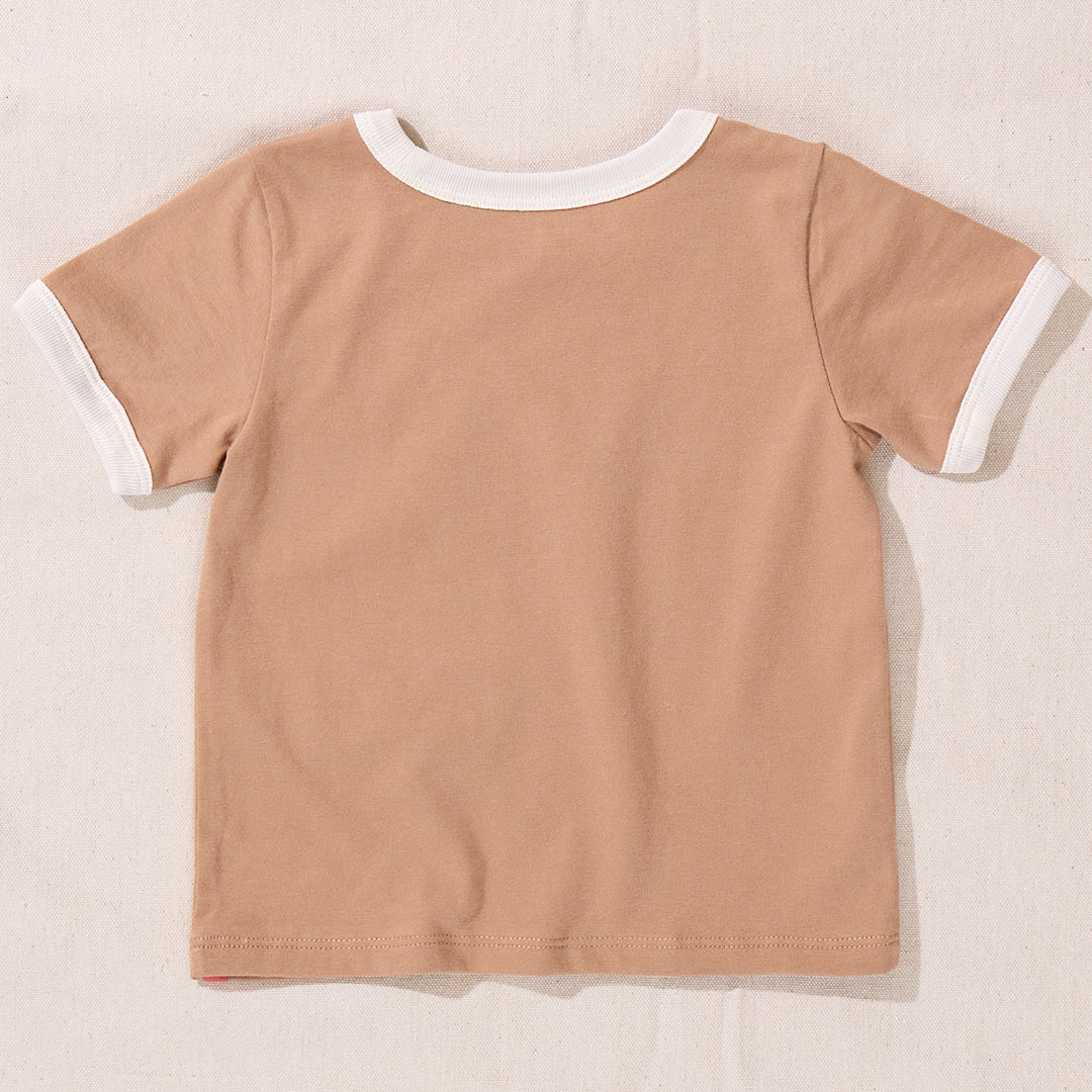 Adventure Ringer T-Shirt - Cocoa - Image 5