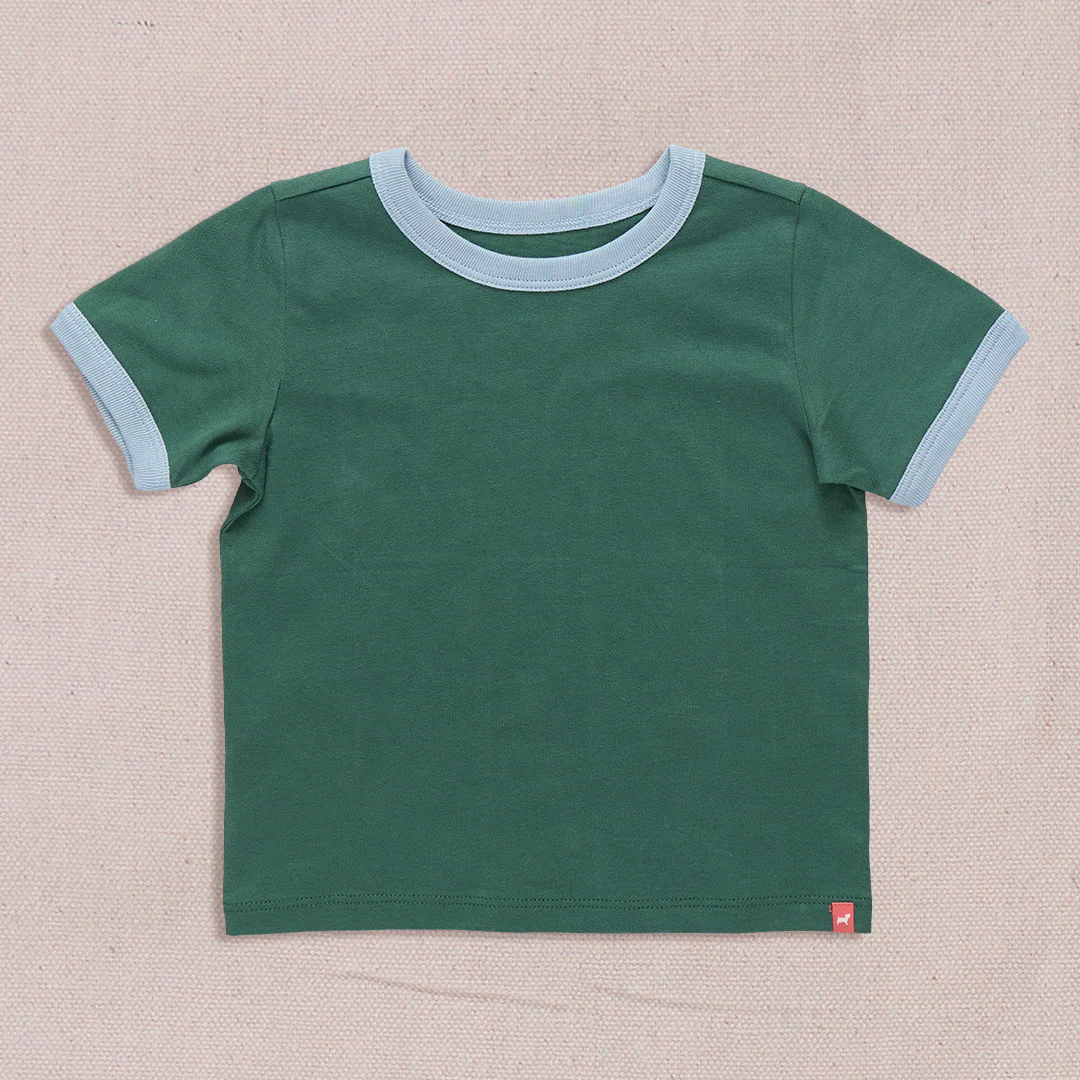 Adventure Ringer T-Shirt - Pine
