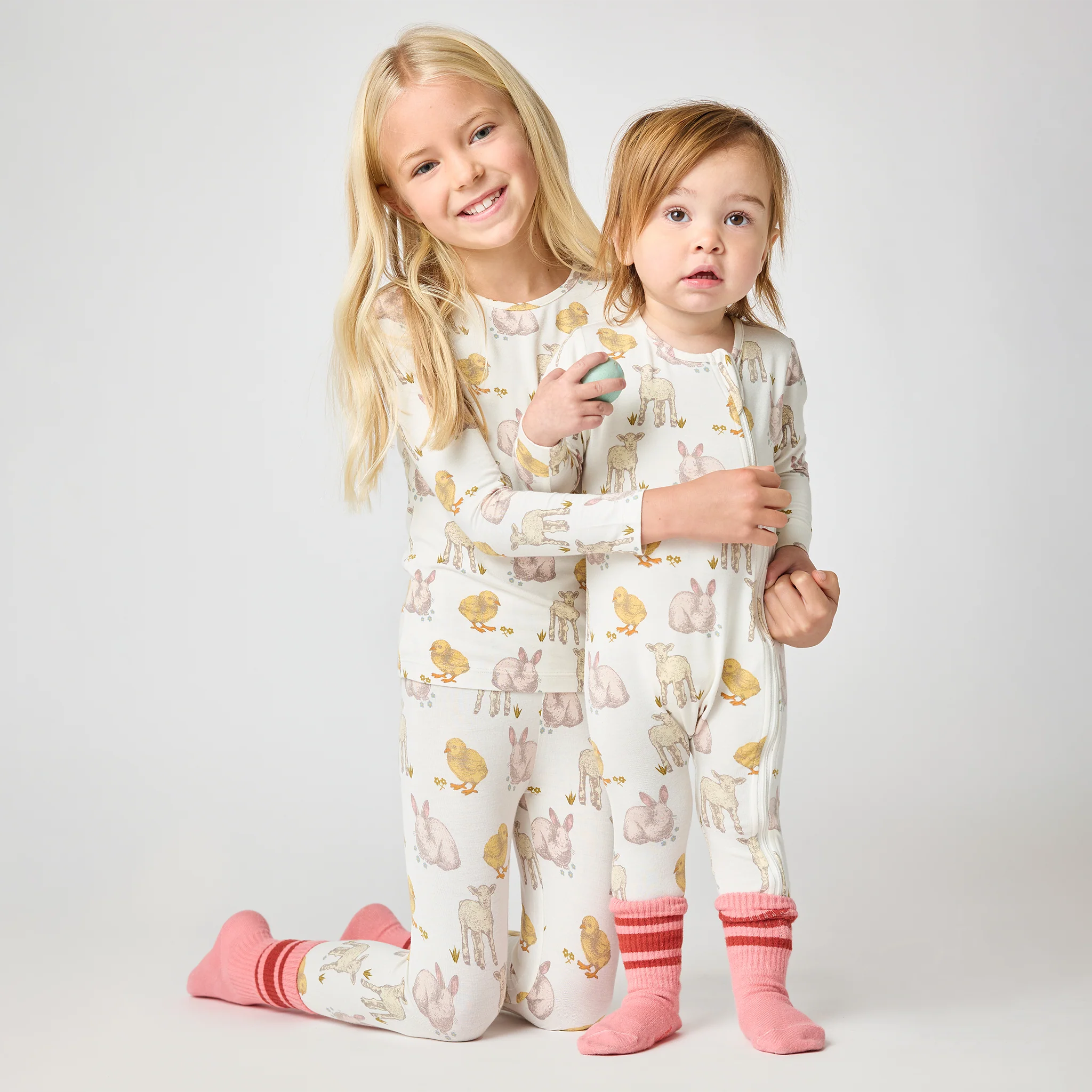 Baby Bamboo Romper - Easter Friends - Image 2
