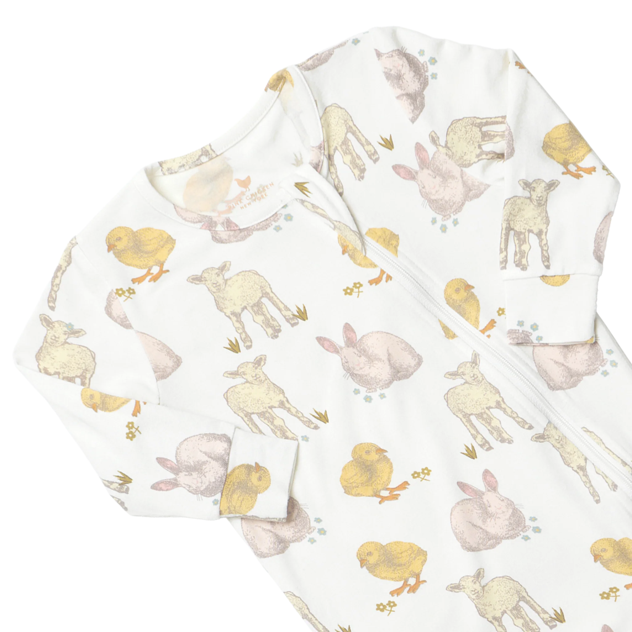 Baby Bamboo Romper - Easter Friends - Image 3