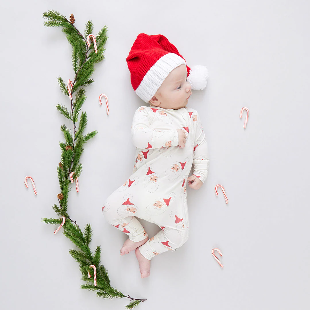 Baby Bamboo Romper - Small Santas - Image 7