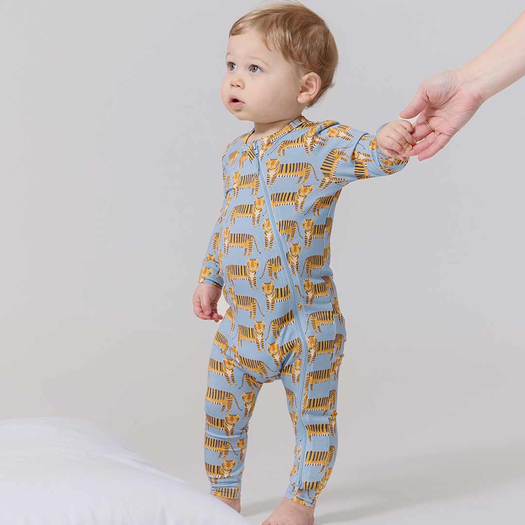 Baby Bamboo Romper - Tigers - Image 2