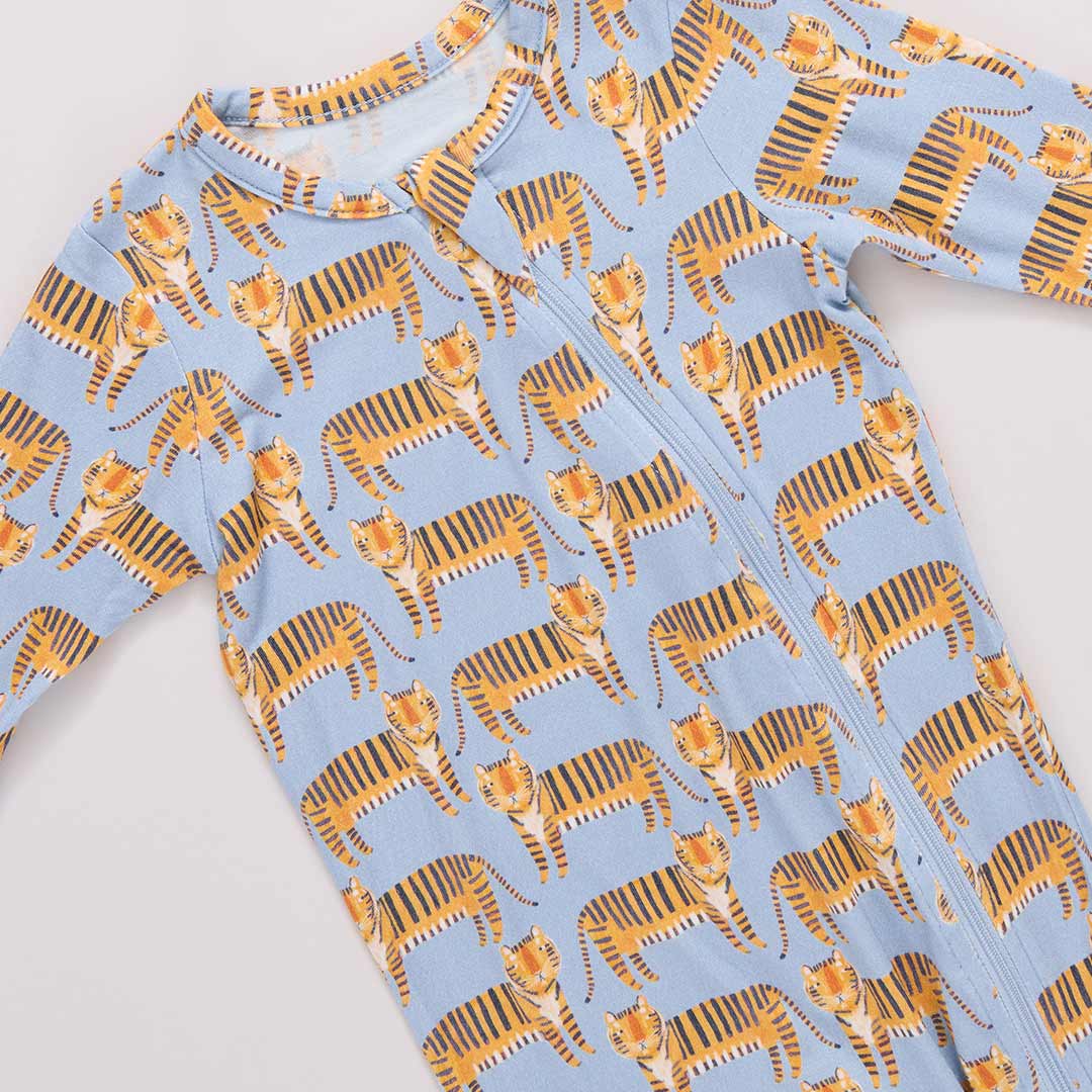 Baby Bamboo Romper - Tigers - Image 3