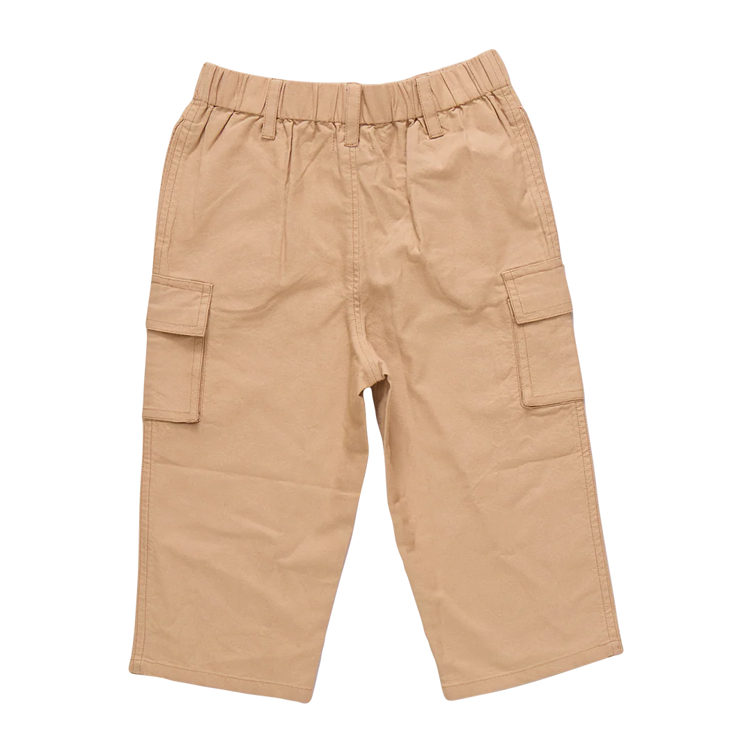 Baby Boys Cargo Pant - Khaki - Image 5