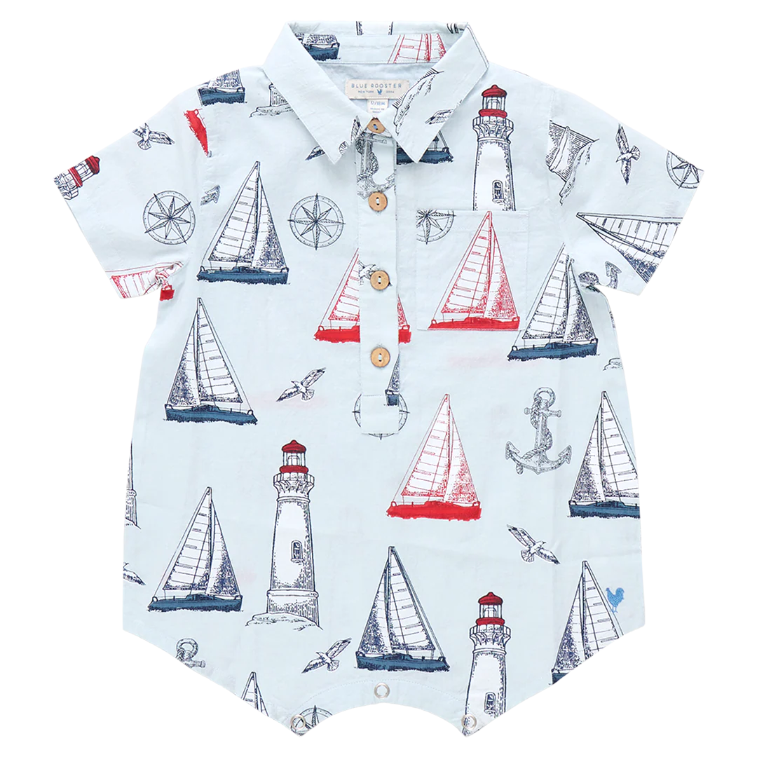 Baby Boys Easton Jumper - Nautical Adventure