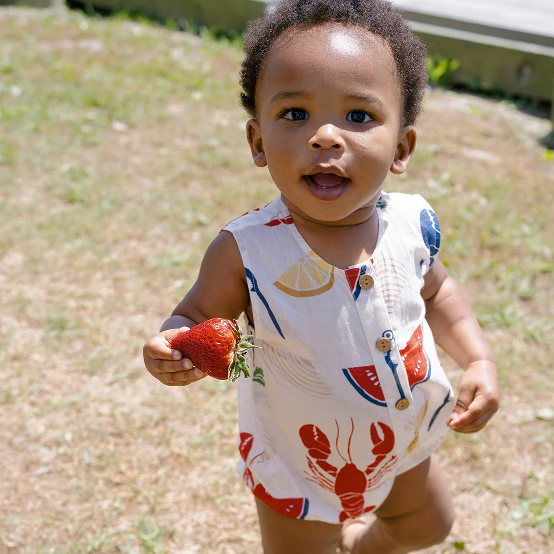 Baby Boys Riley Jumper - Clam Bake - Image 2