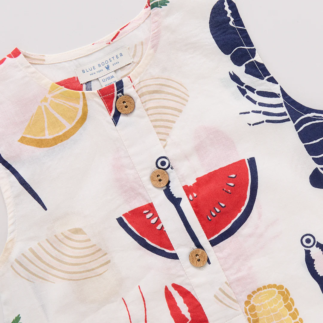 Baby Boys Riley Jumper - Clam Bake - Image 3