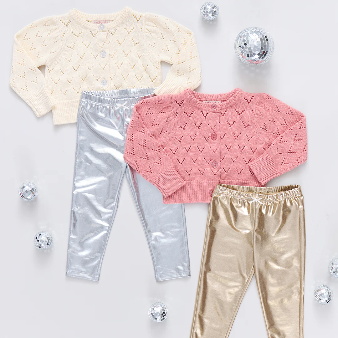 Baby Girls Connie Sweater - Ivory - Image 4