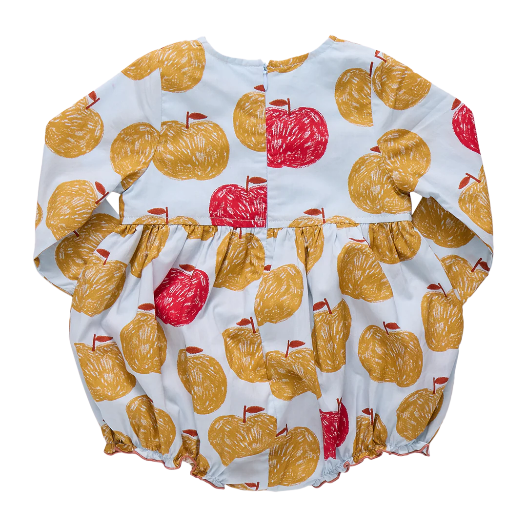 Baby Girls Hermione Bubble - Gold Apples - Image 6