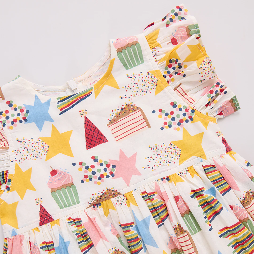 Baby Girls Jennifer Dress Set - Birthday Star - Image 2