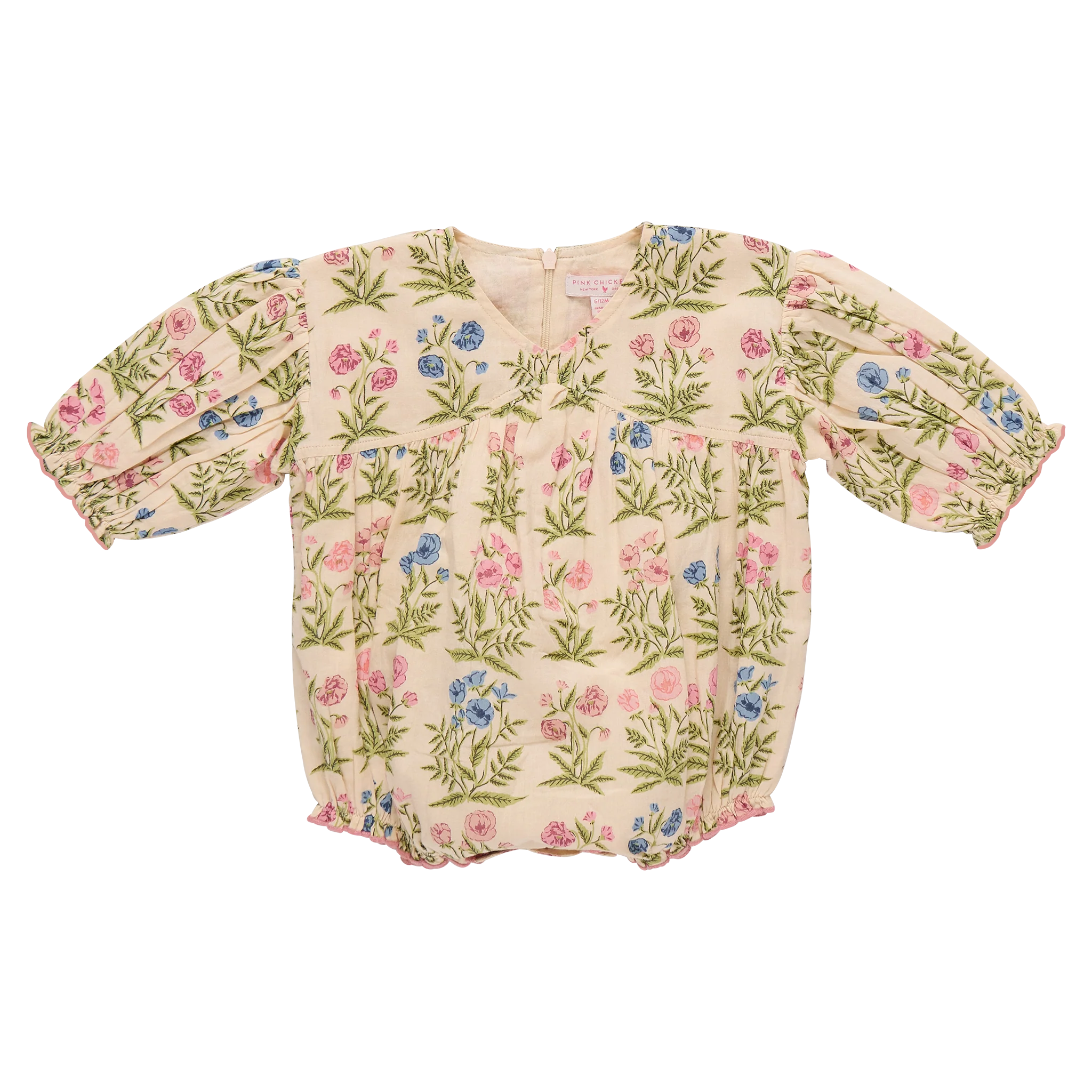 Baby Girls Wynne Bubble - Leafy Floral