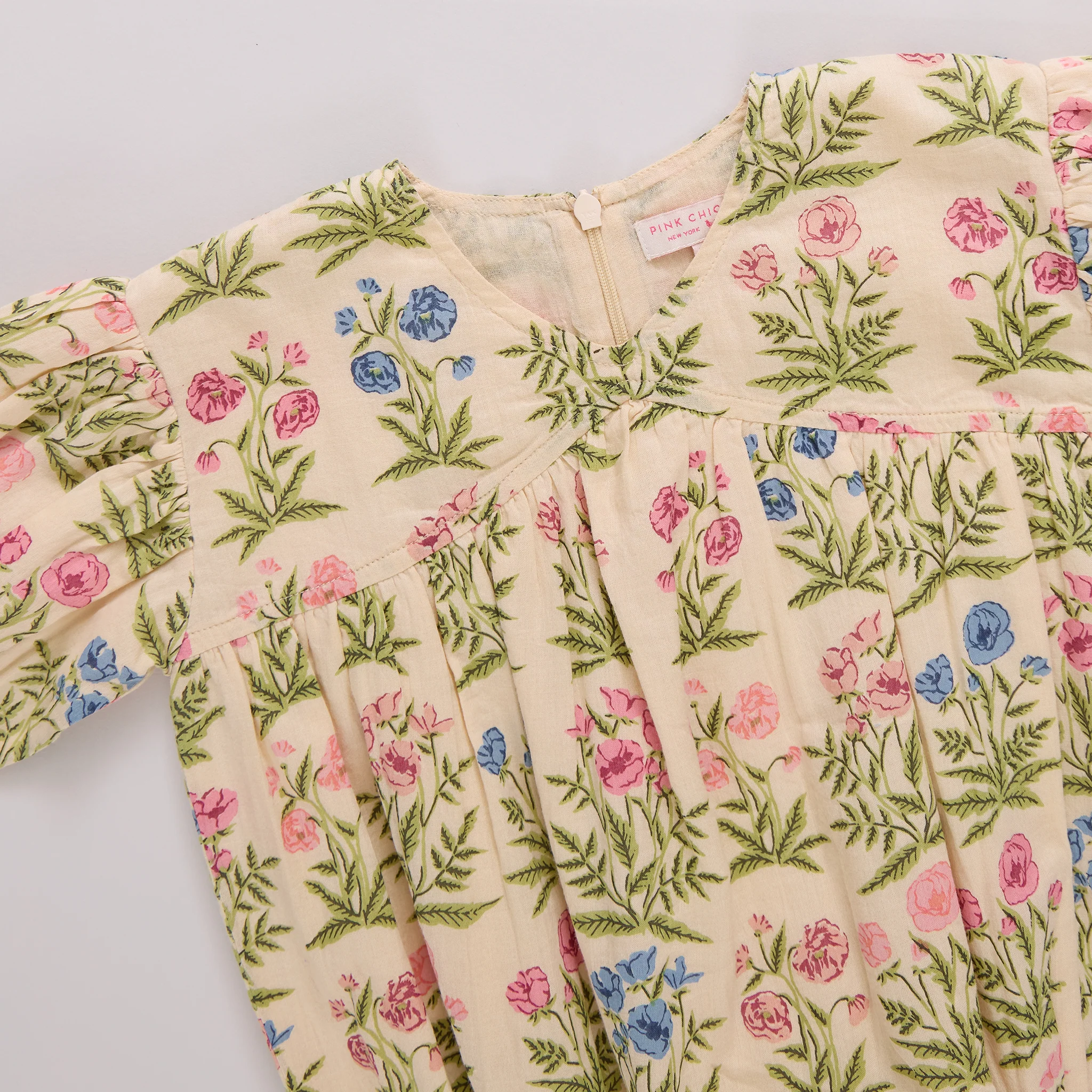Baby Girls Wynne Bubble - Leafy Floral - Image 2