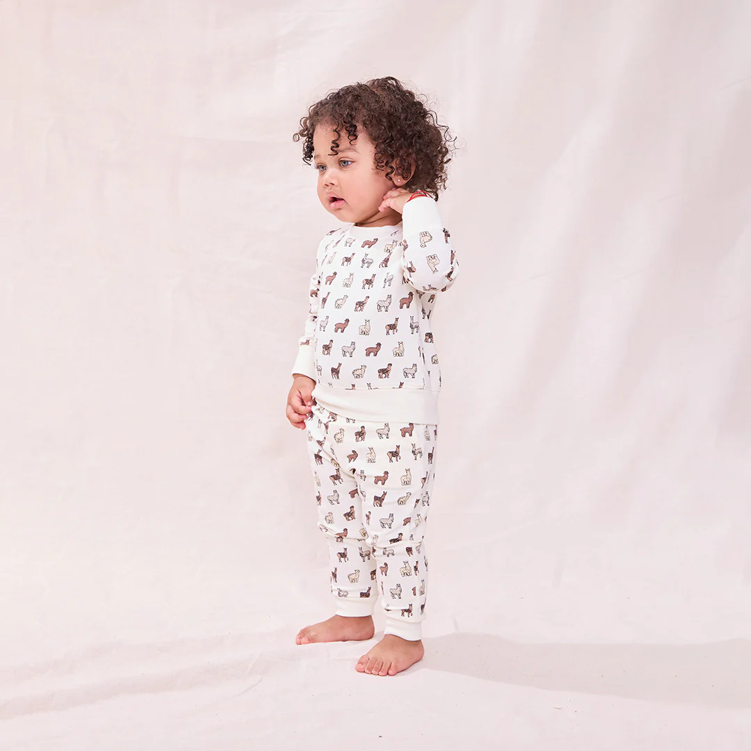 Baby Jax Jogger Set - Powder Pink - Image 2