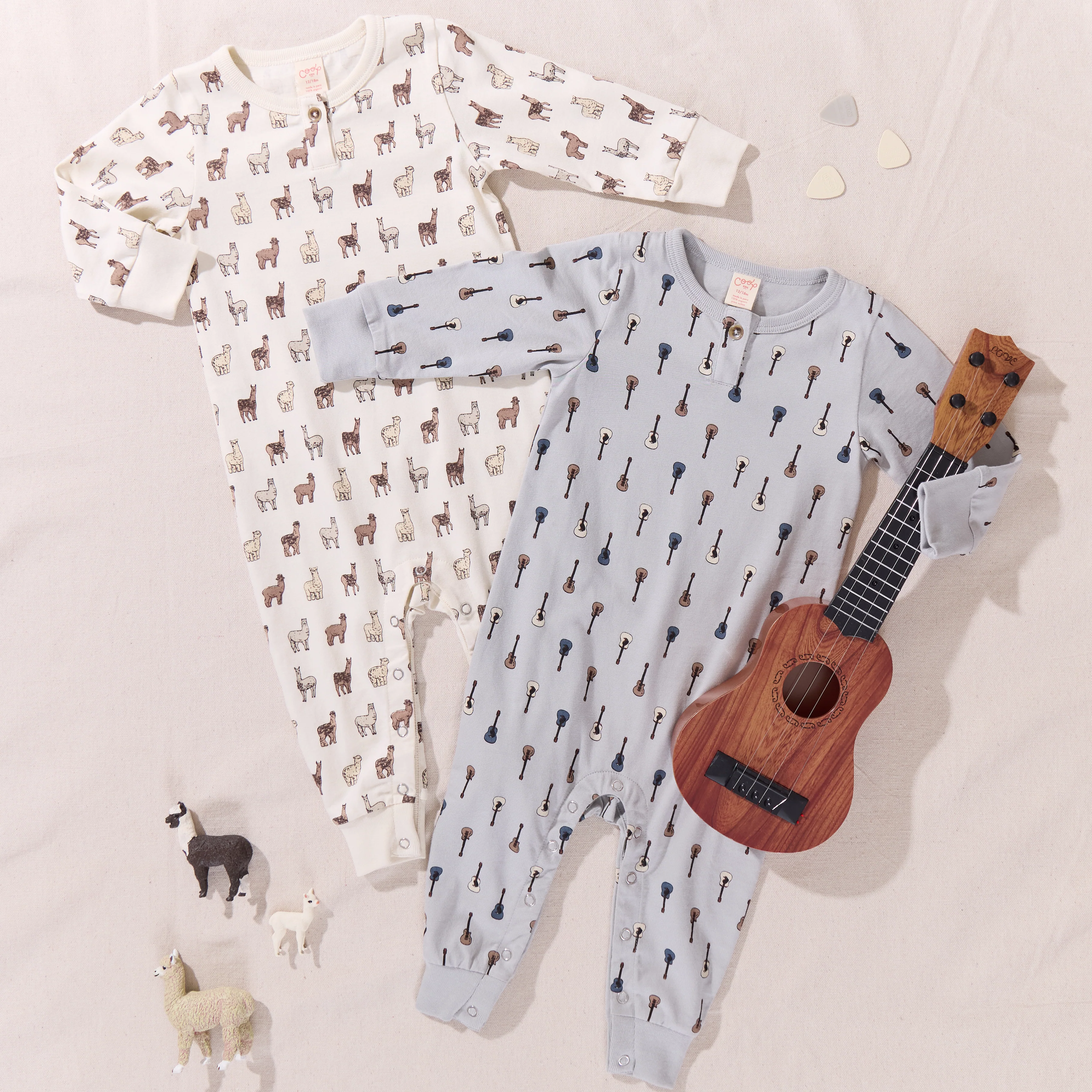 Baby Park Romper - llamas and Alpacas - Image 4