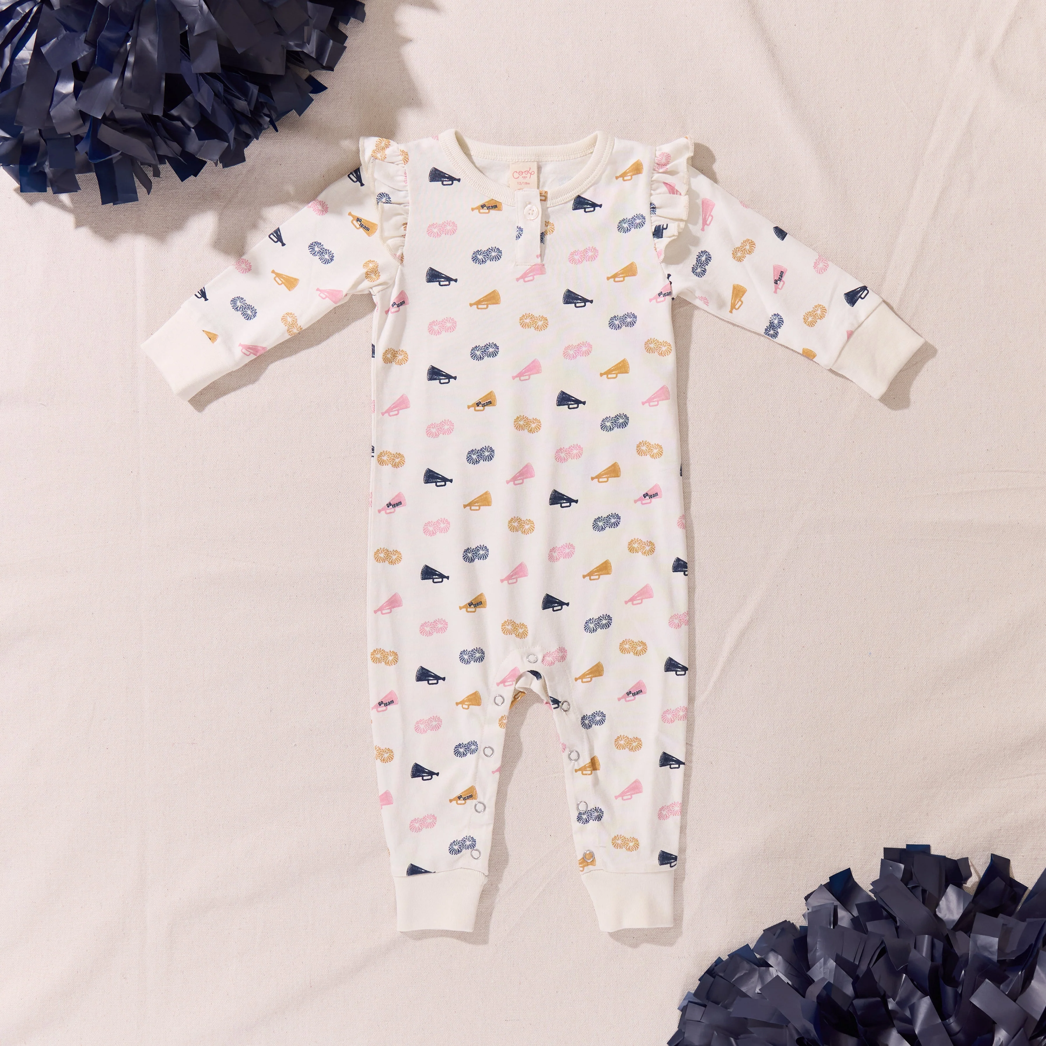 Baby Park Ruffle Romper - Cheerleading - Image 4