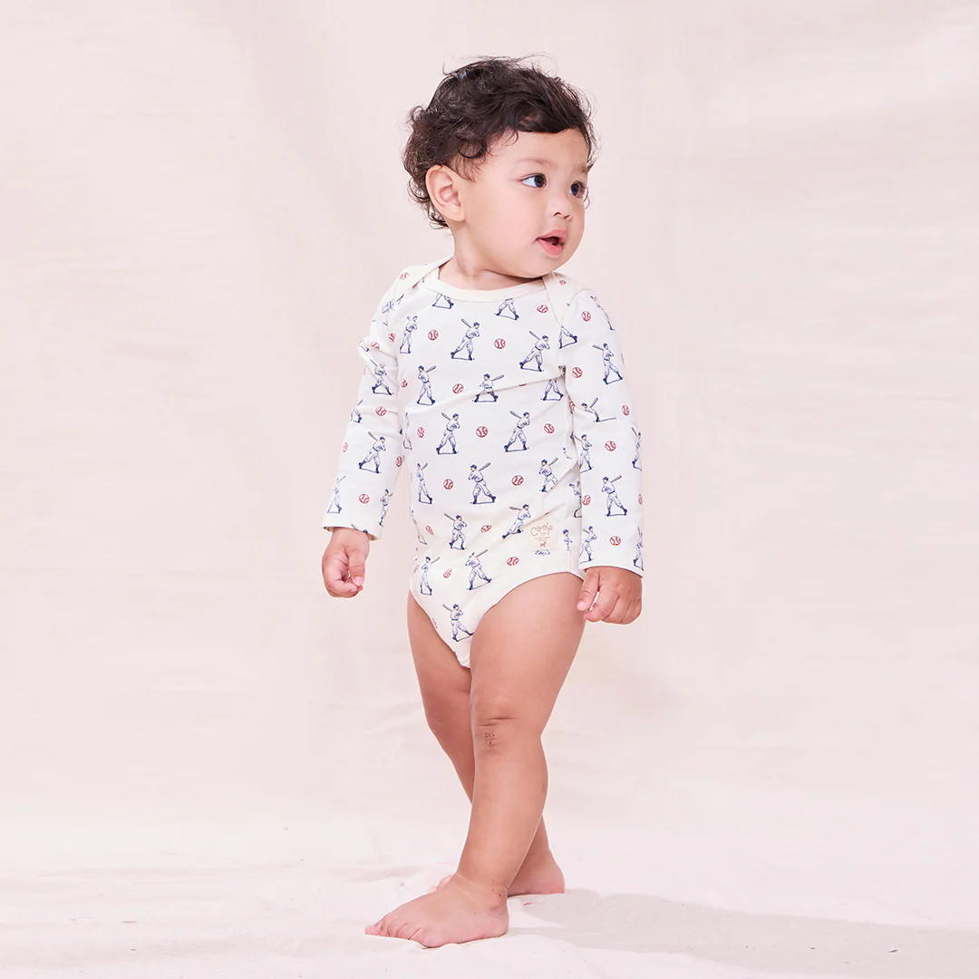 Baby Wonder Bodysuit - Baseball - Image 2