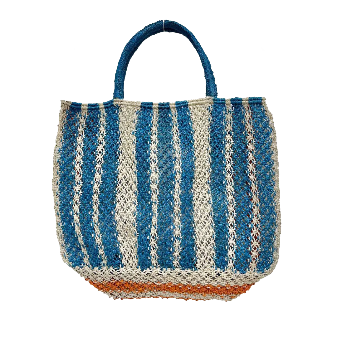 Bevan Bag - Cobalt Stripe