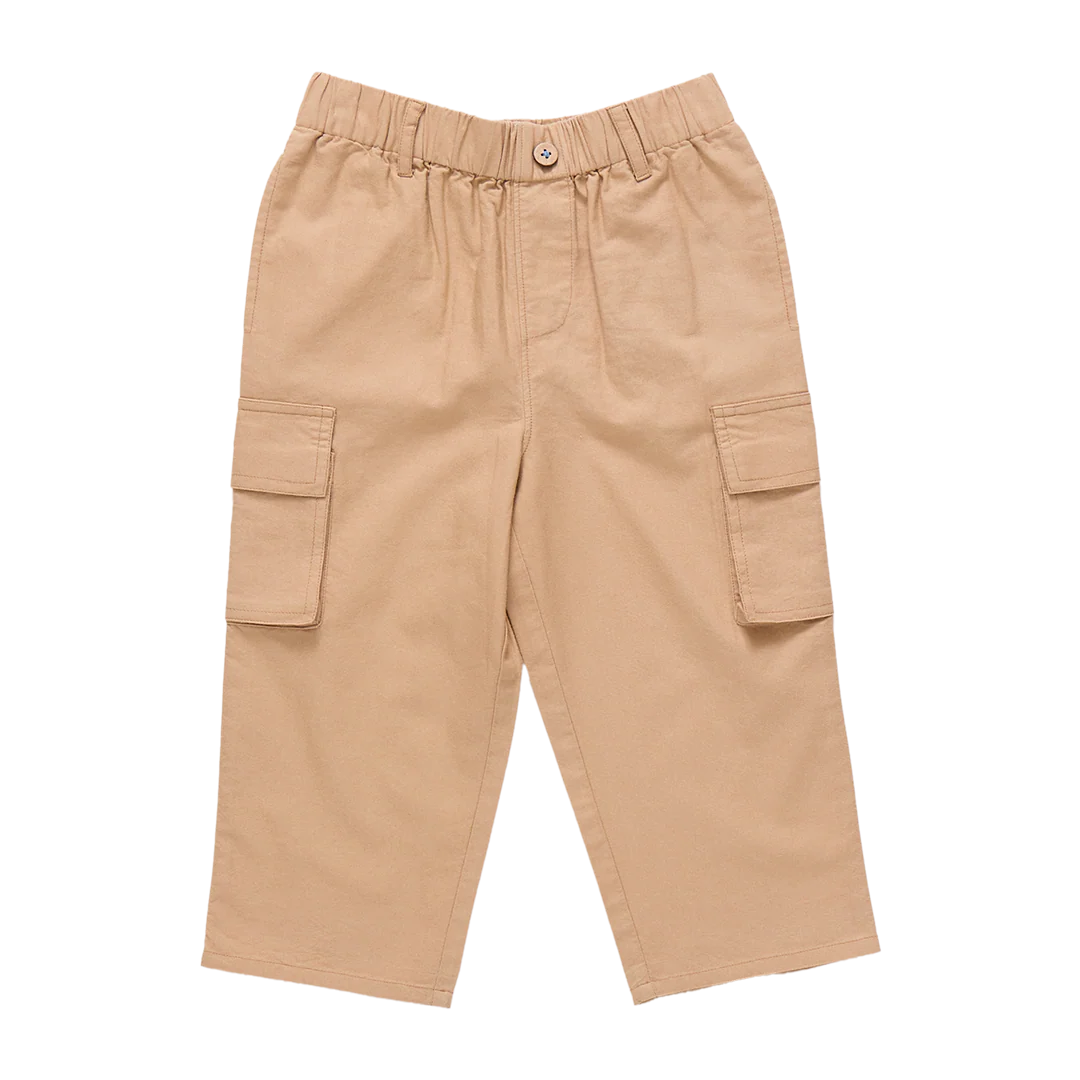 Boys Cargo Pant - Khaki