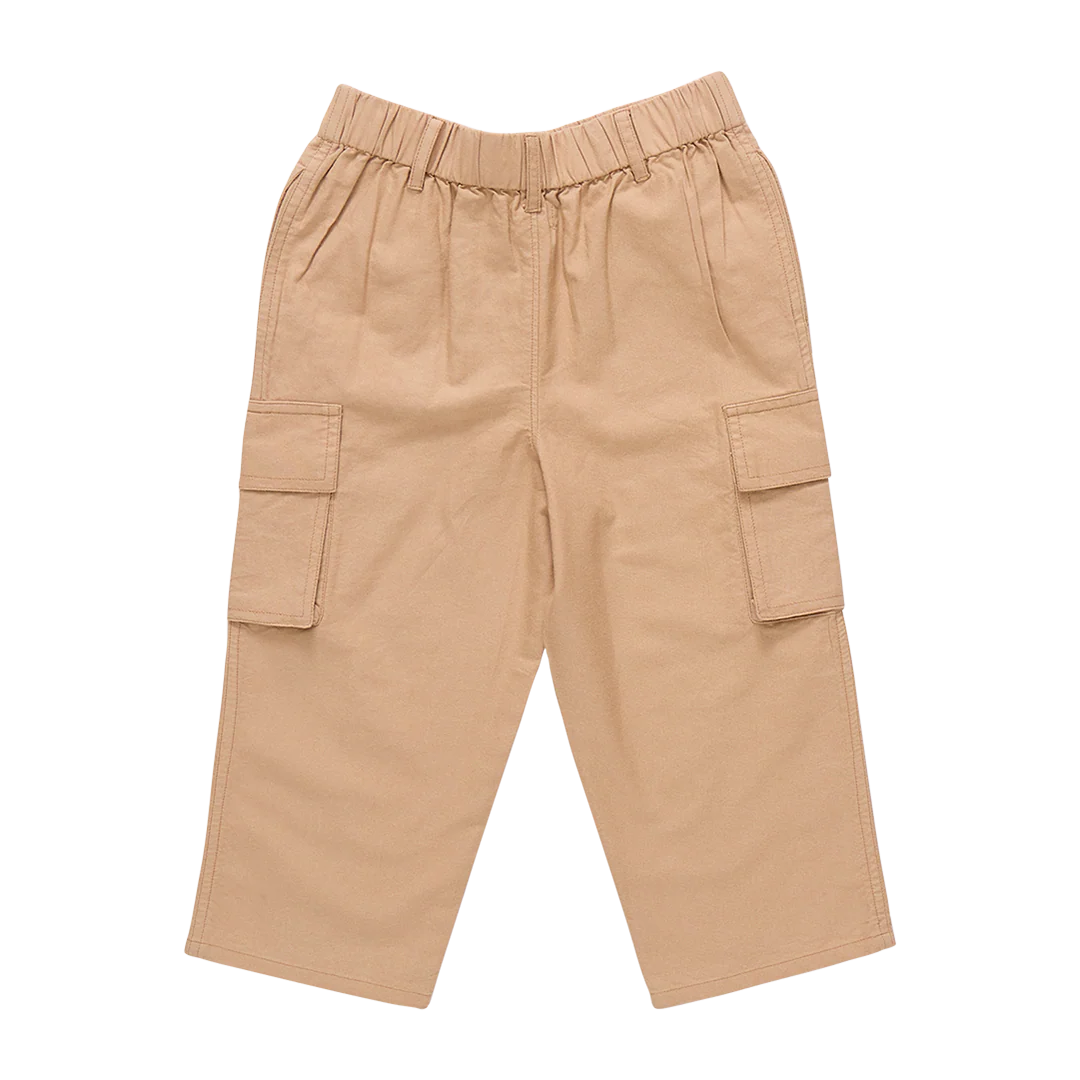 Boys Cargo Pant - Khaki - Image 4