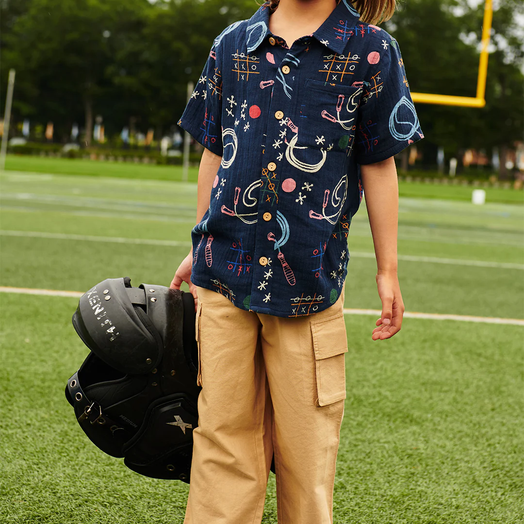 Boys Cargo Pant - Khaki - Image 5