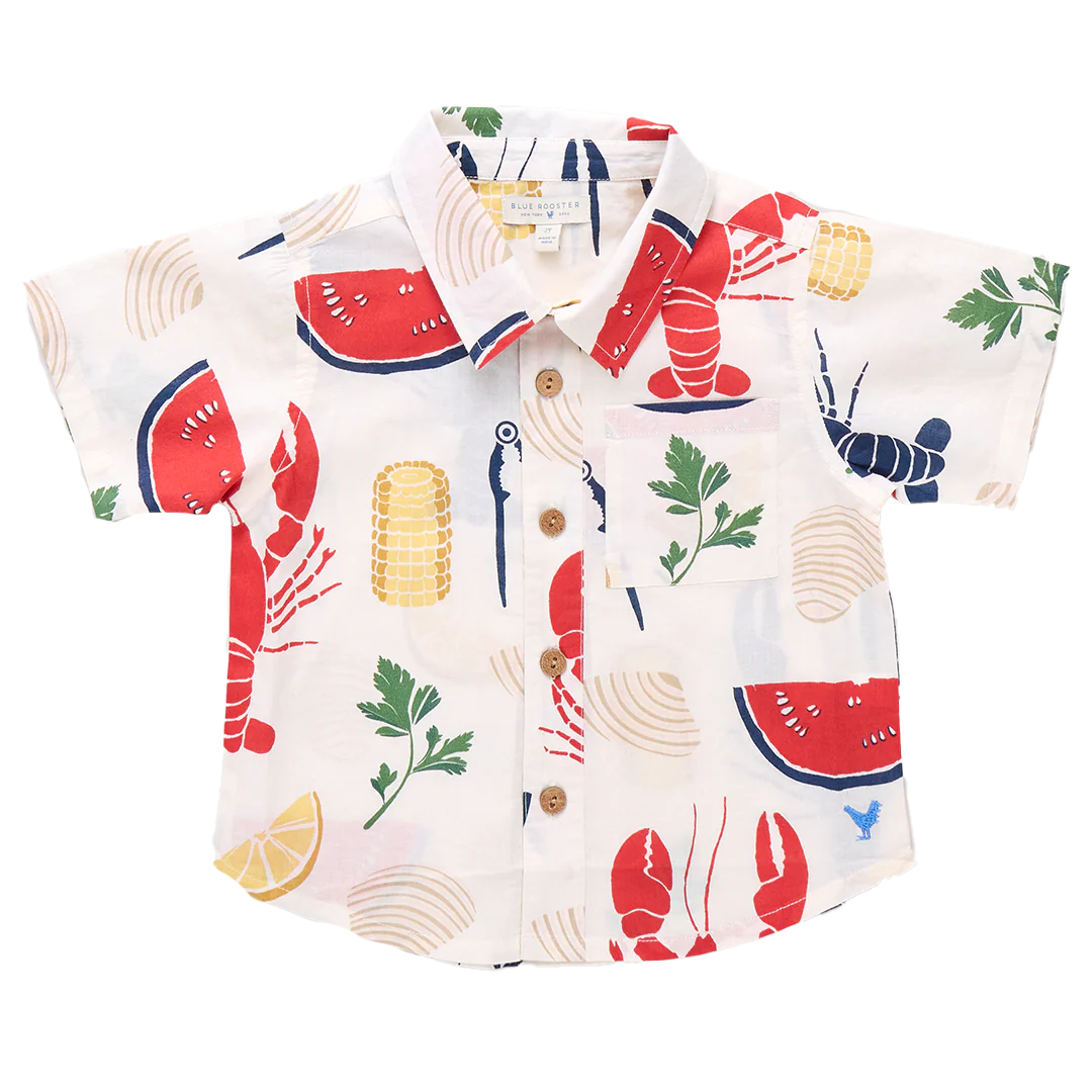 Boys Jack Shirt - Clam Bake