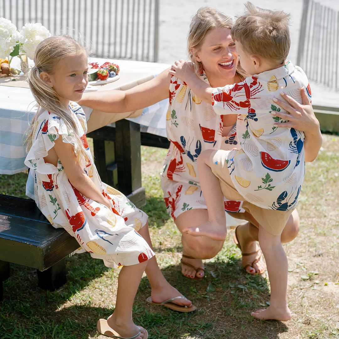 Boys Jack Shirt - Clam Bake - Image 4