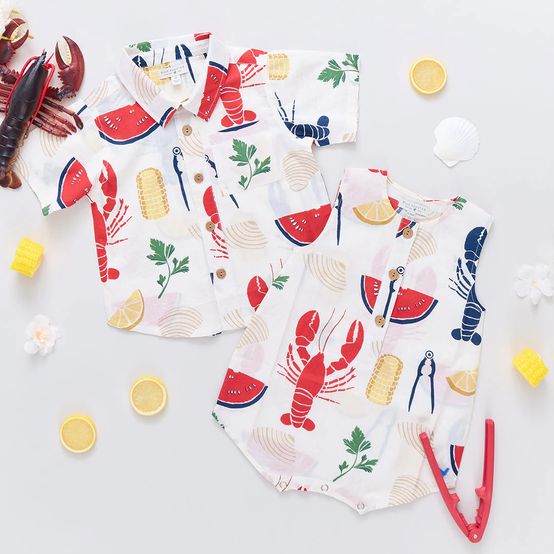 Boys Jack Shirt - Clam Bake - Image 5