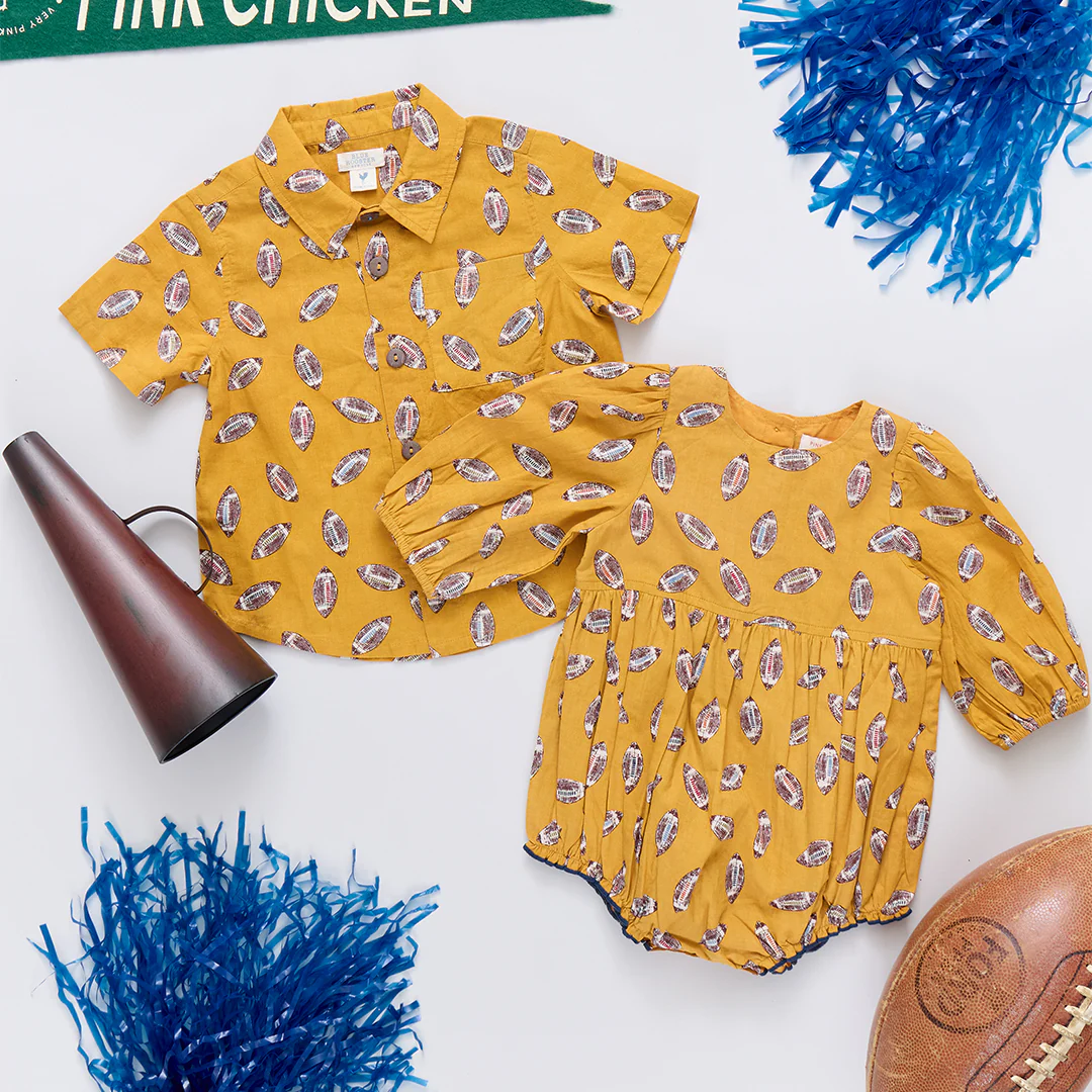 Boys Jack Shirt - Flying Footballs - Image 5