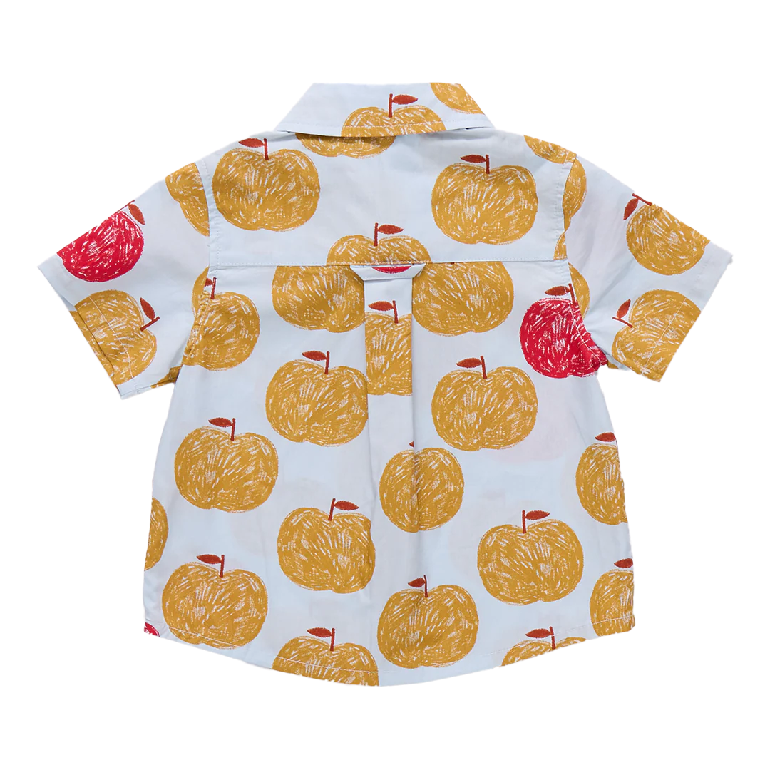 Boys Jack Shirt - Gold Apples - Image 5