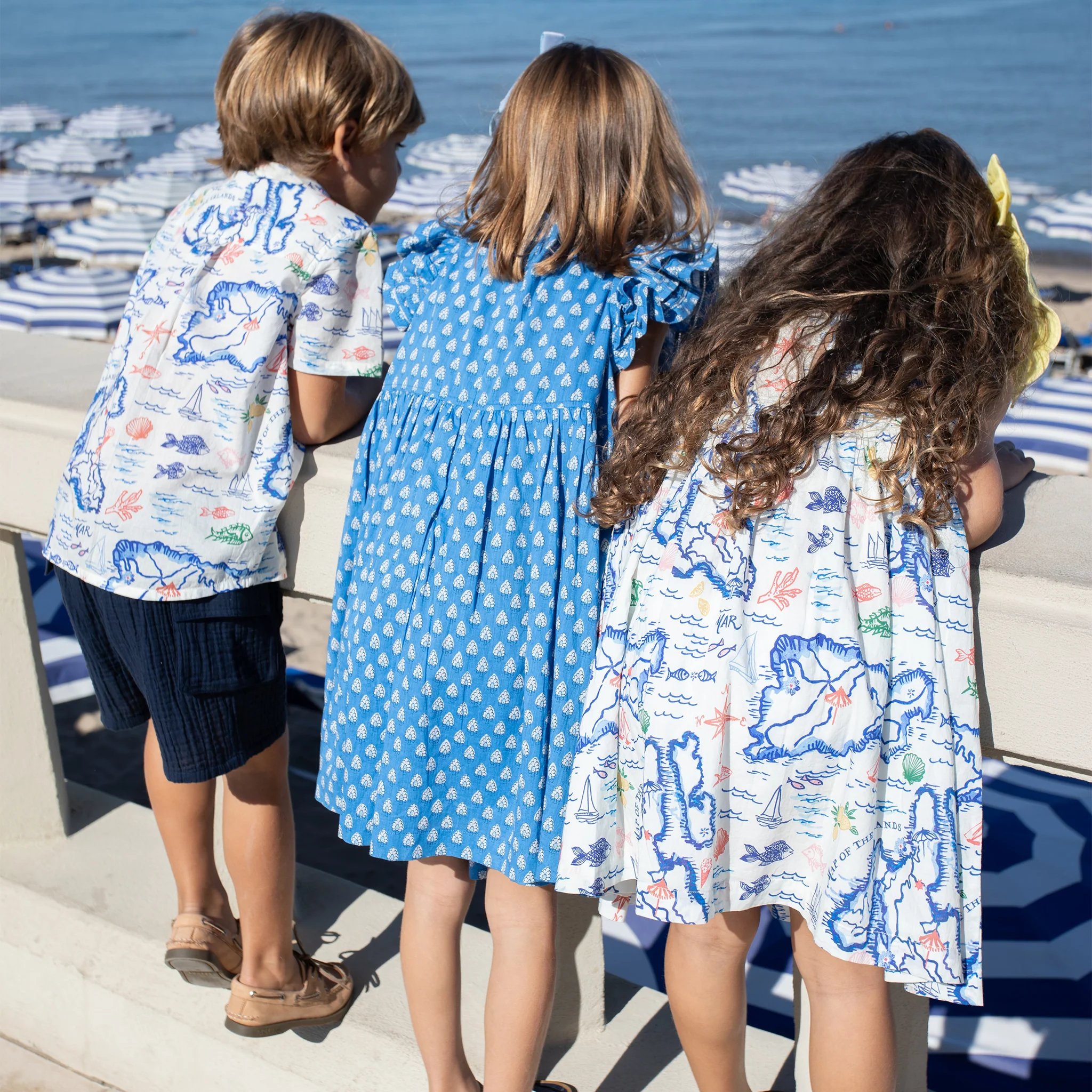 Boys Jack Shirt - Island Map - Image 6