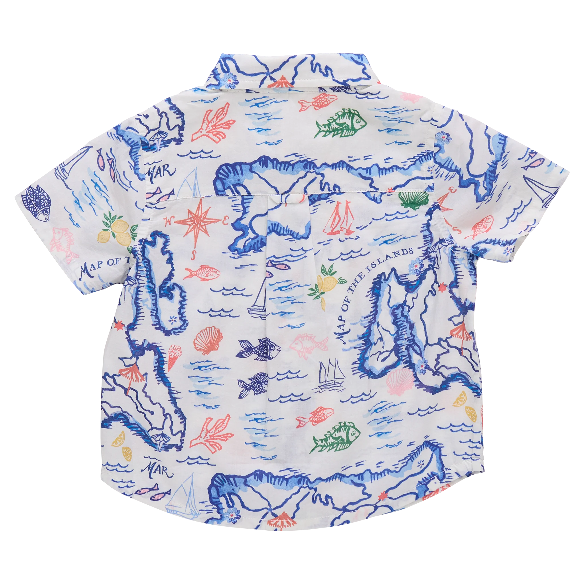 Boys Jack Shirt - Island Map - Image 7