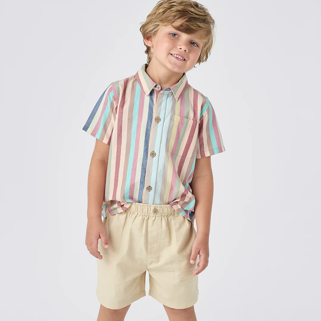 Boys Jackson Short - Khaki - Image 2