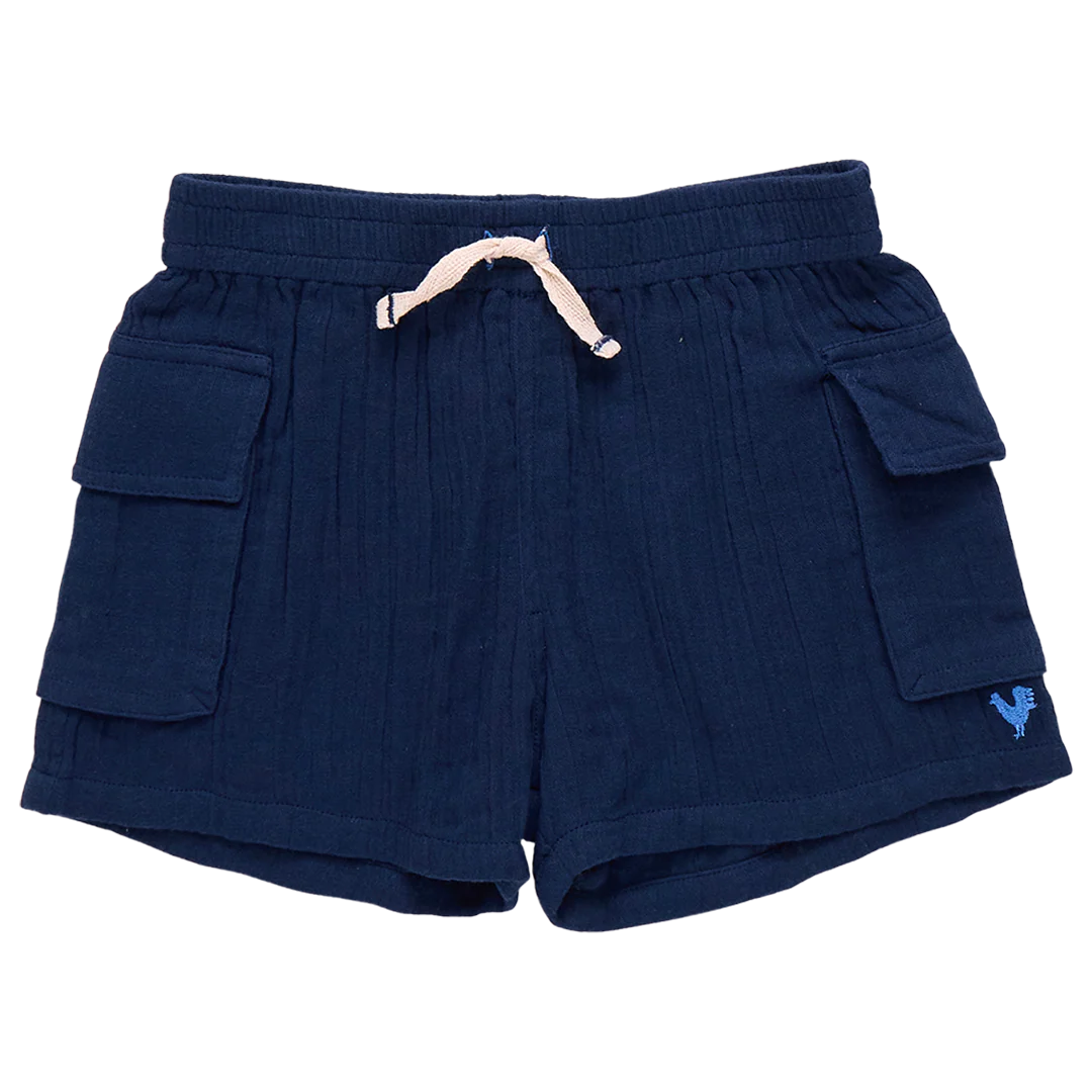 Boys Pull On Short - Navy