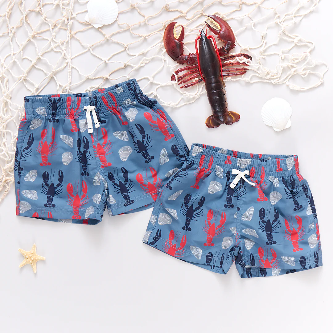 Boys Swim Trunk - Lobster and Clams - Image 5
