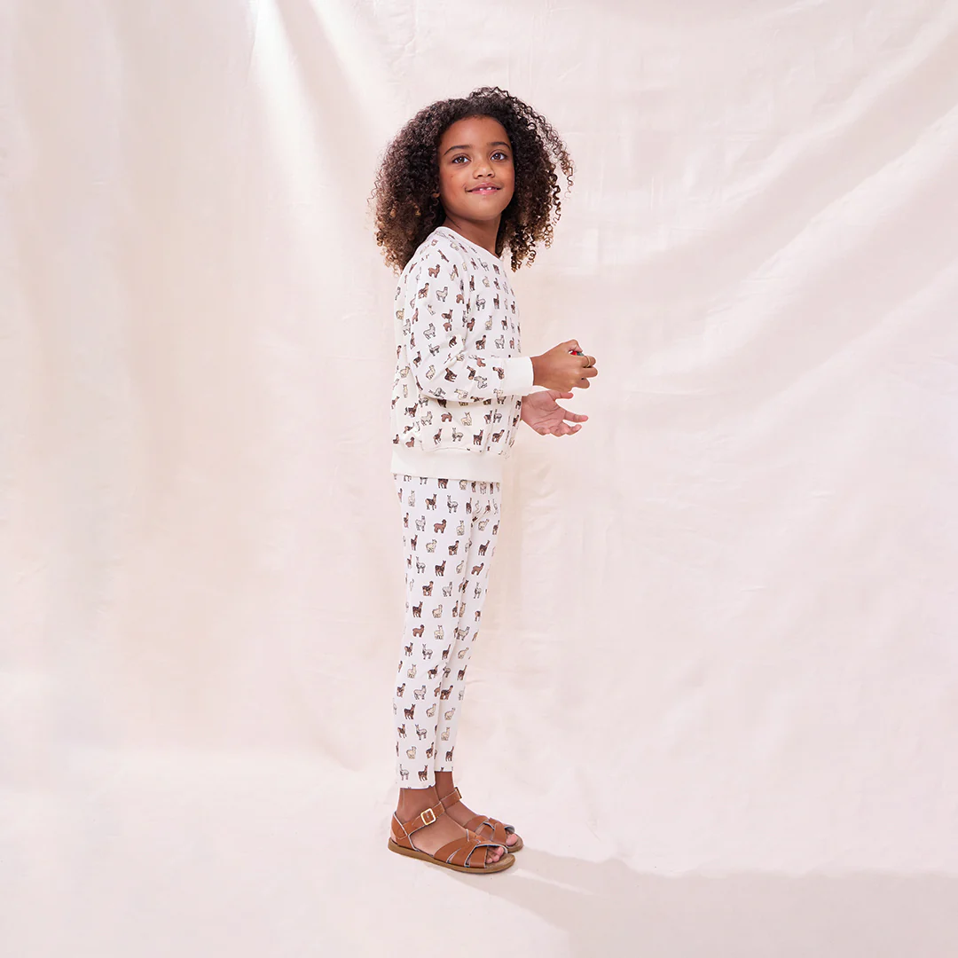 Cartwheel Legging - Llamas and Alpacas - Image 2