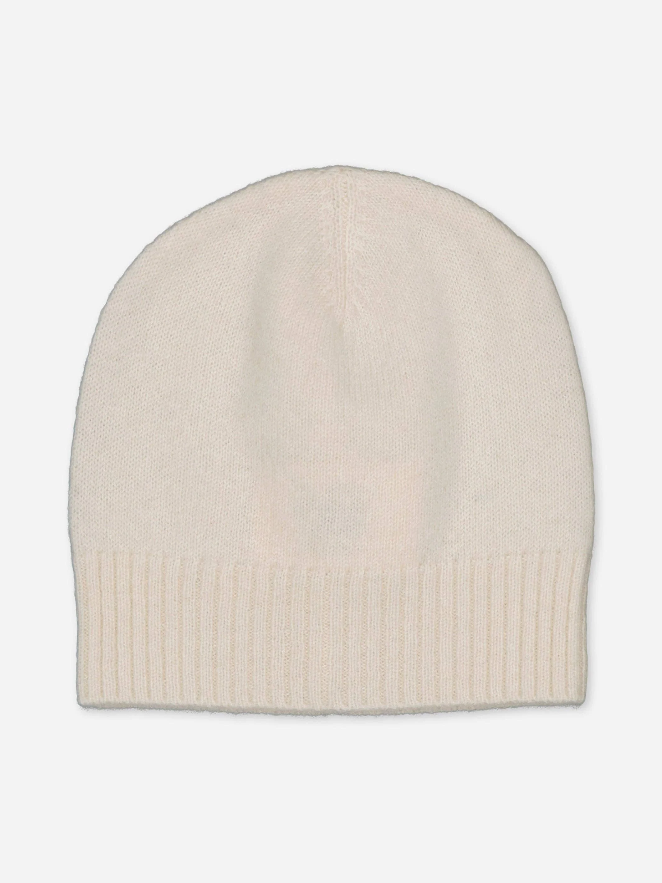 Cashmere Baby Hat Ivory: One Size