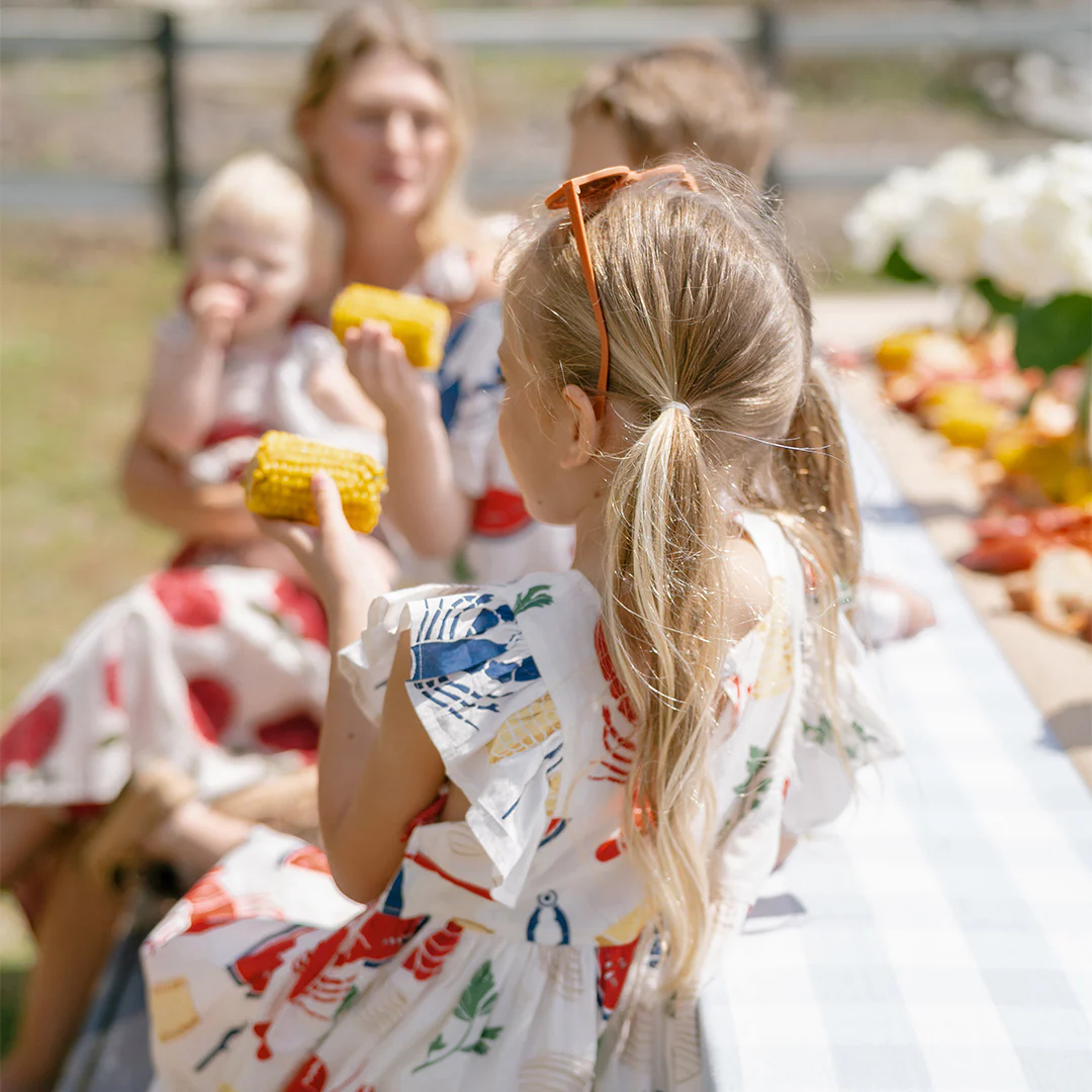 Girls Elsie Dress - Clam Bake - Image 5