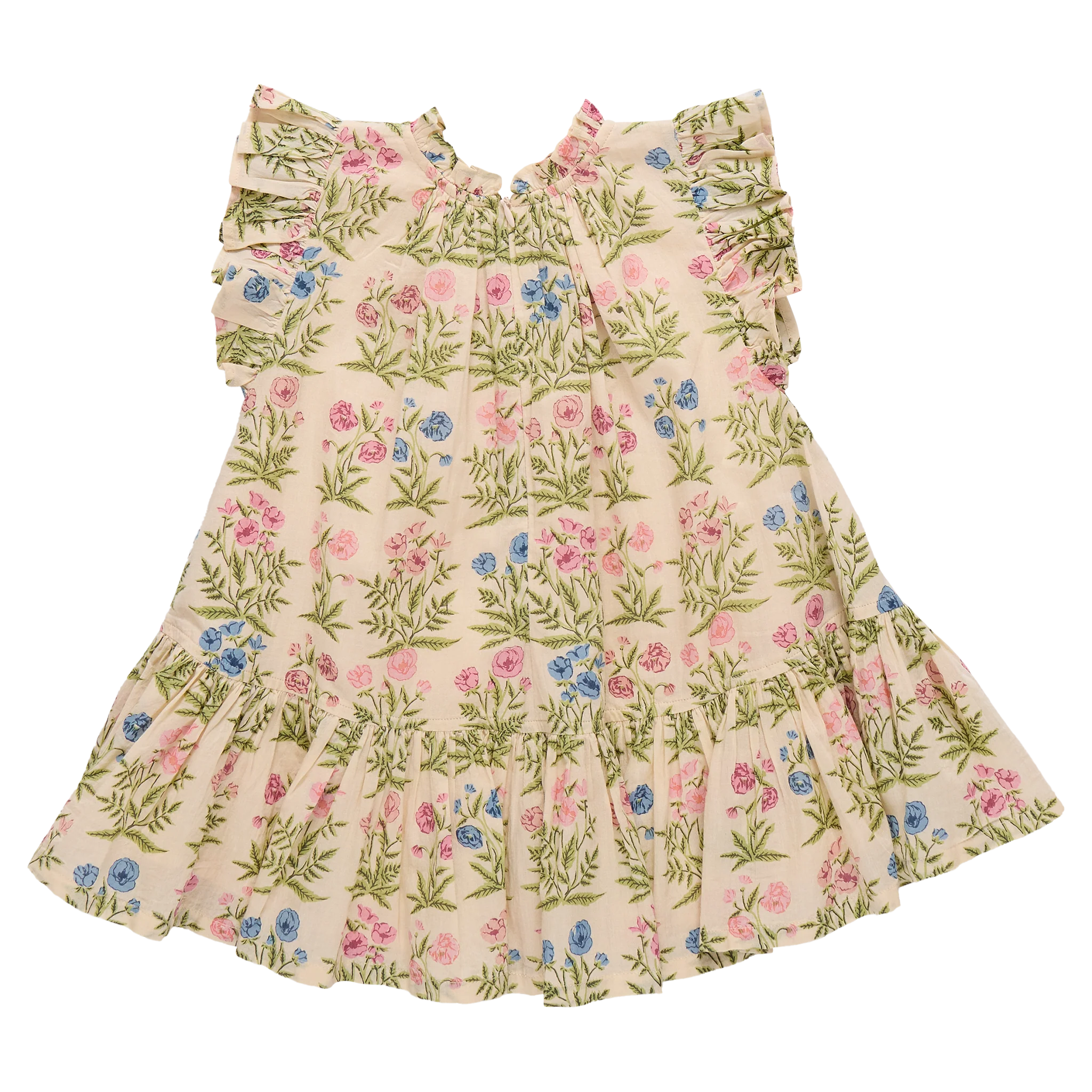 Girls Harper Dress - Leafy Floral - Image 5