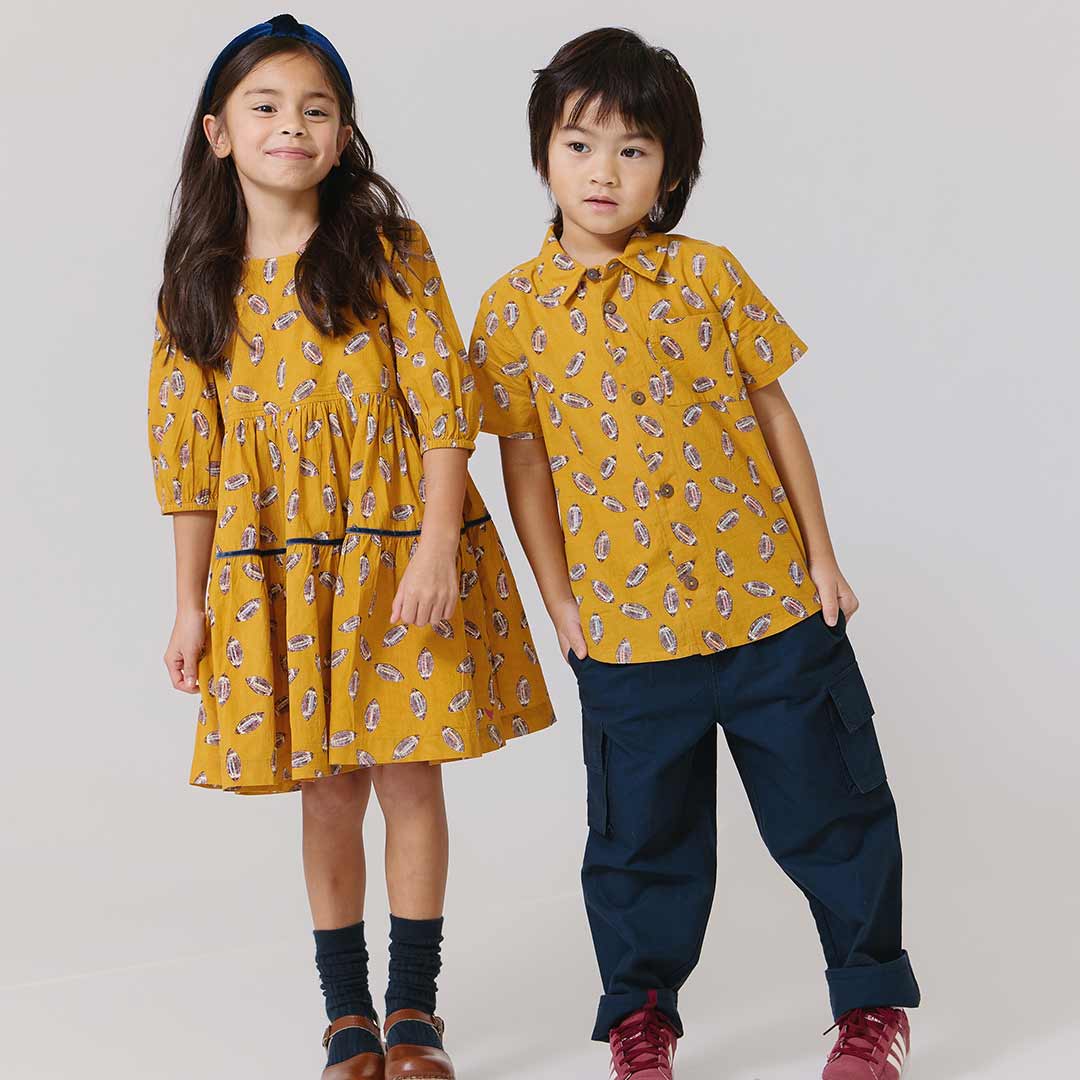 Girls Maribelle Dress - Flying Footballs - Image 6