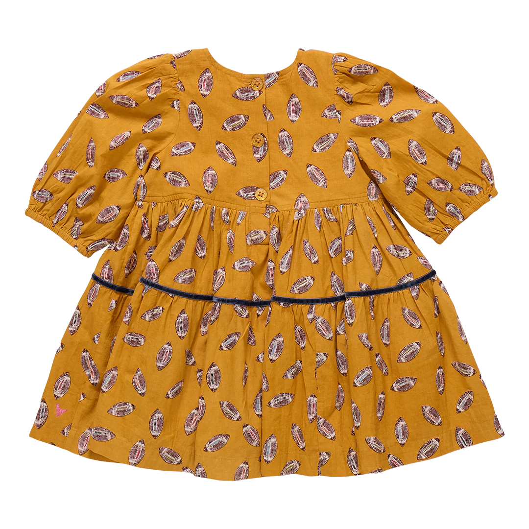 Girls Maribelle Dress - Flying Footballs - Image 8