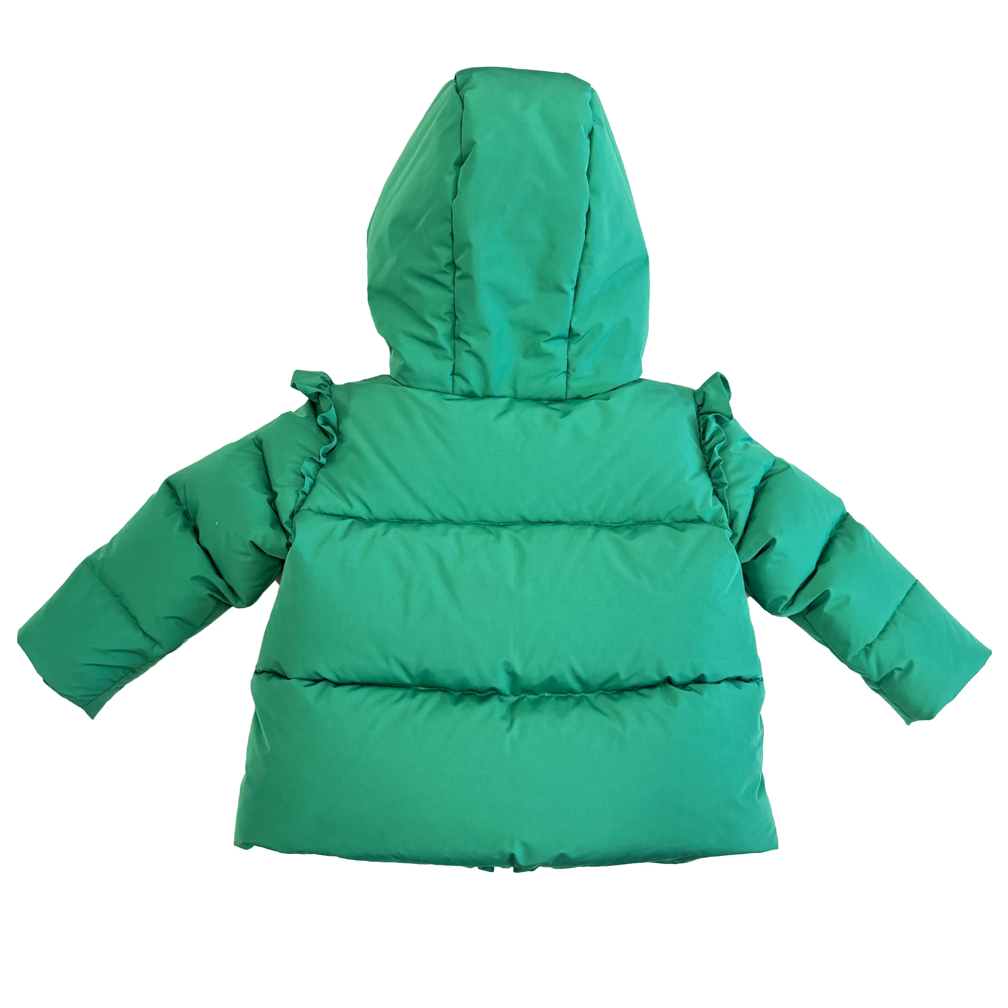 Girls Paris Puffer - Scallop Heart Pocket - Image 8