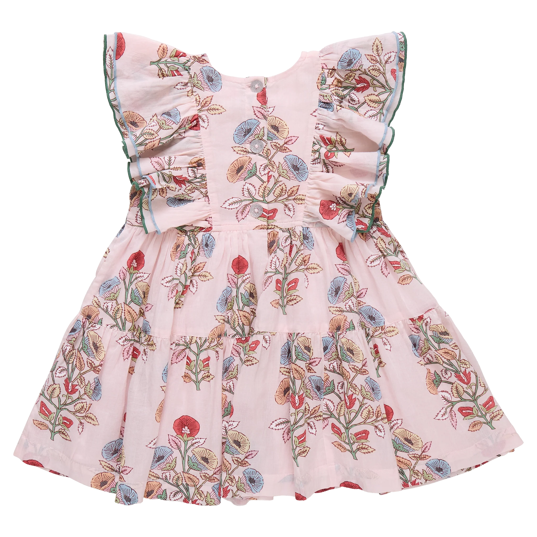 Girls Raphaela Dress - Multi Bouquet Floral - Image 5