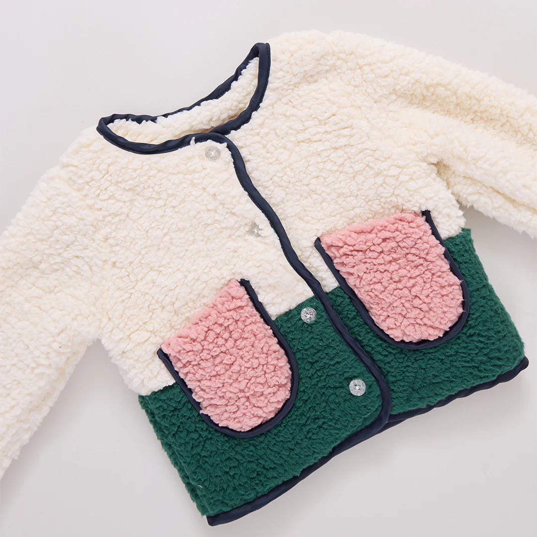 Girls Ruth Jacket - Cream - Image 5