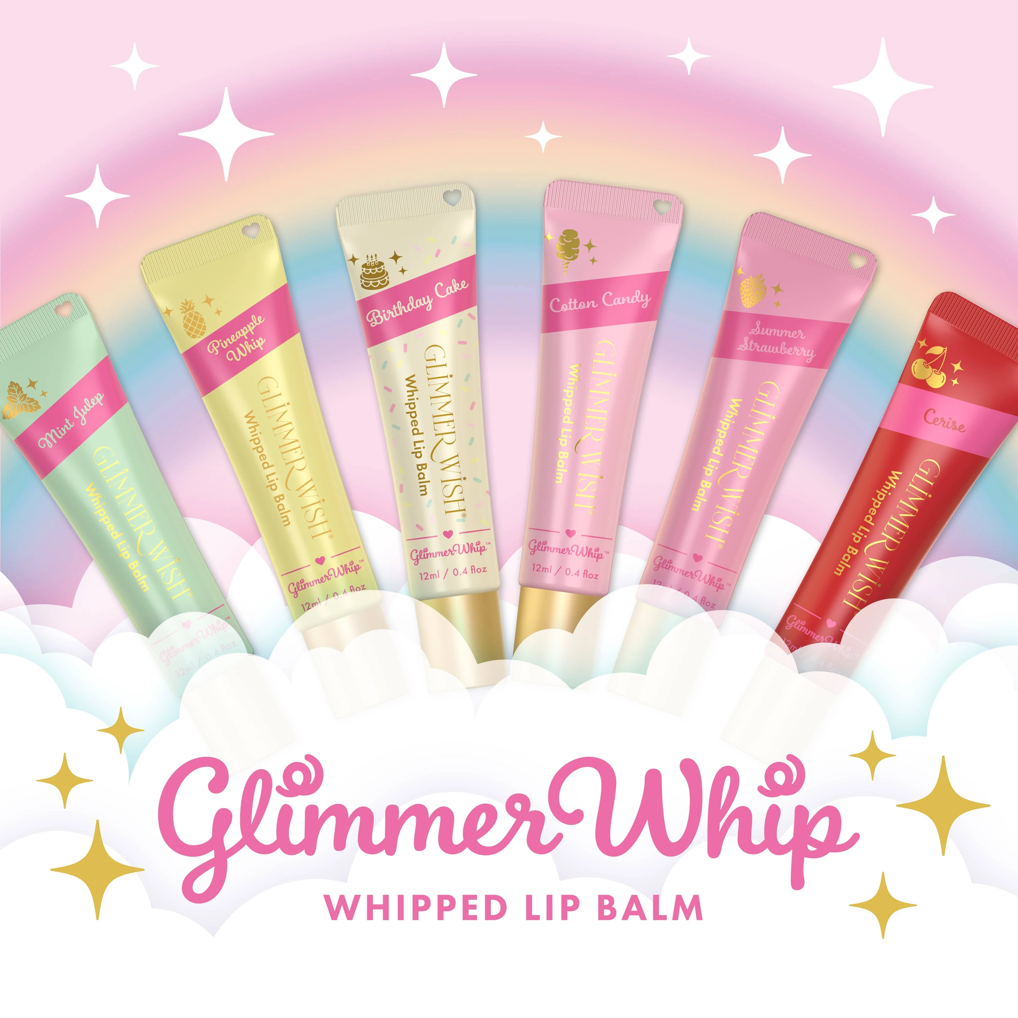 Glimmer Whip - Whipped Lip Balm: Cotton Candy - Image 2
