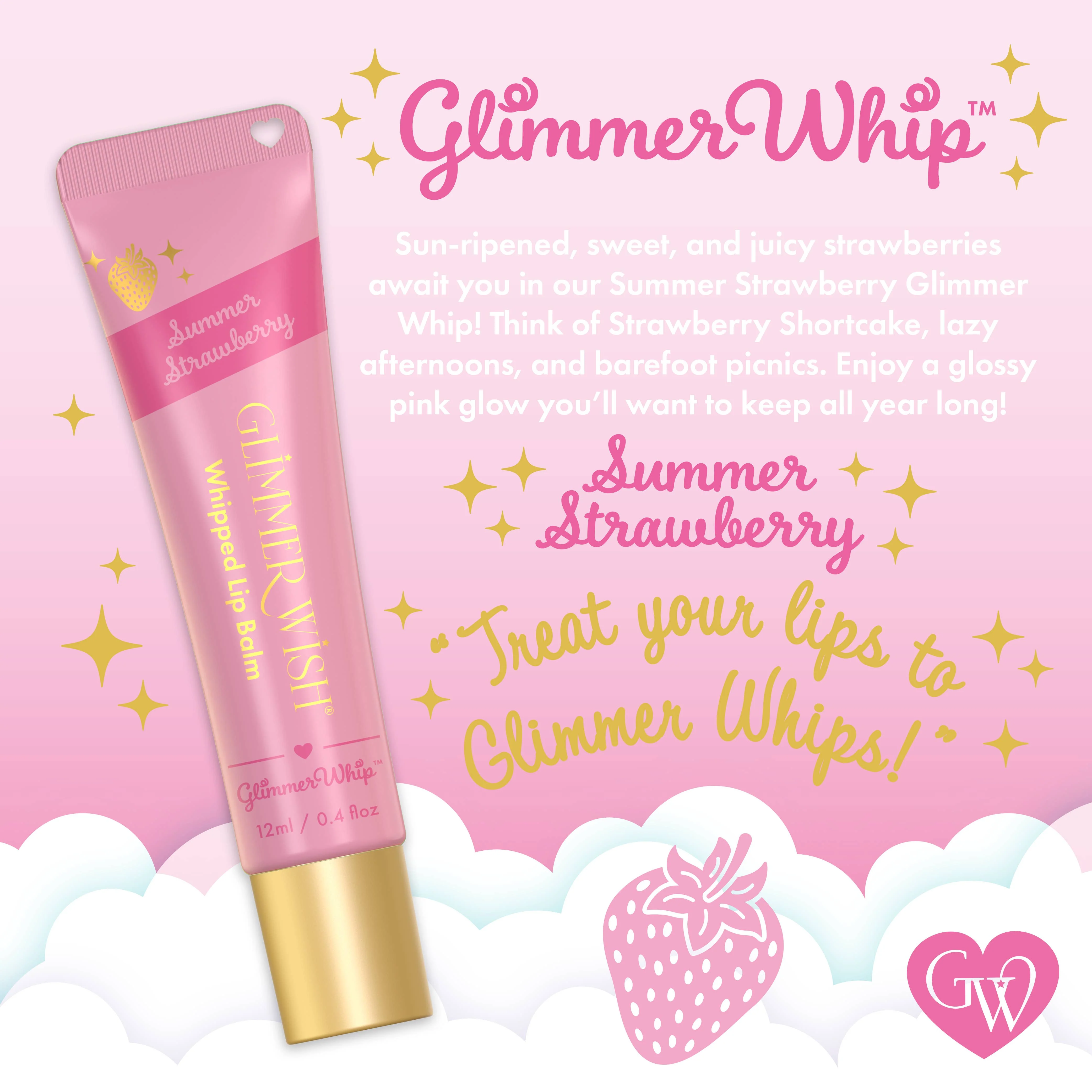 Glimmer Whip - Whipped Lip Balm: Cotton Candy - Image 9