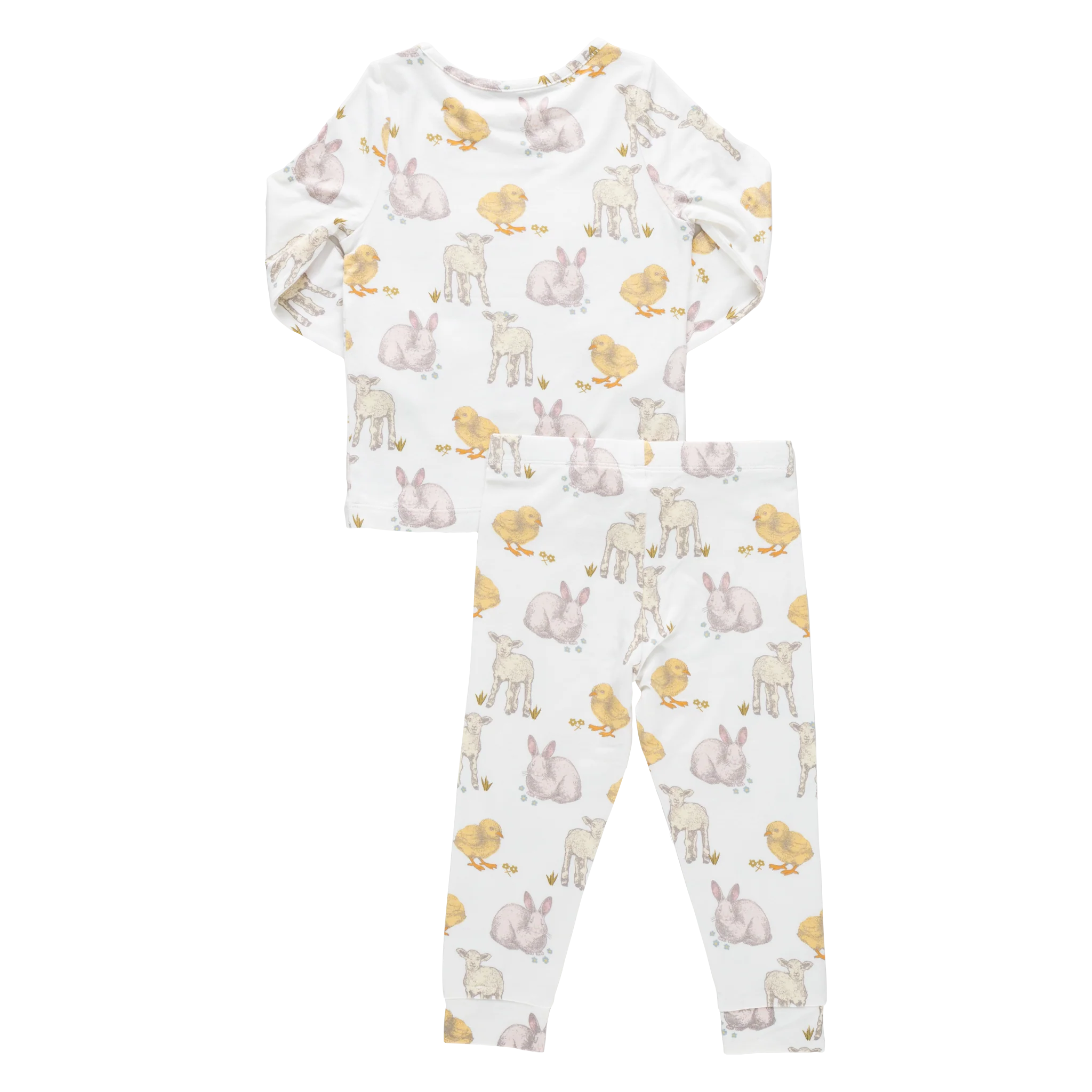 Kids Bamboo PJ Set - Easter Friends - Image 5