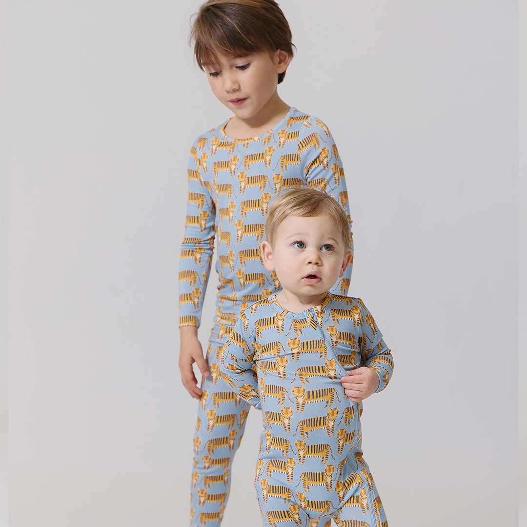 Baby Bamboo Romper - Tigers - Image 4