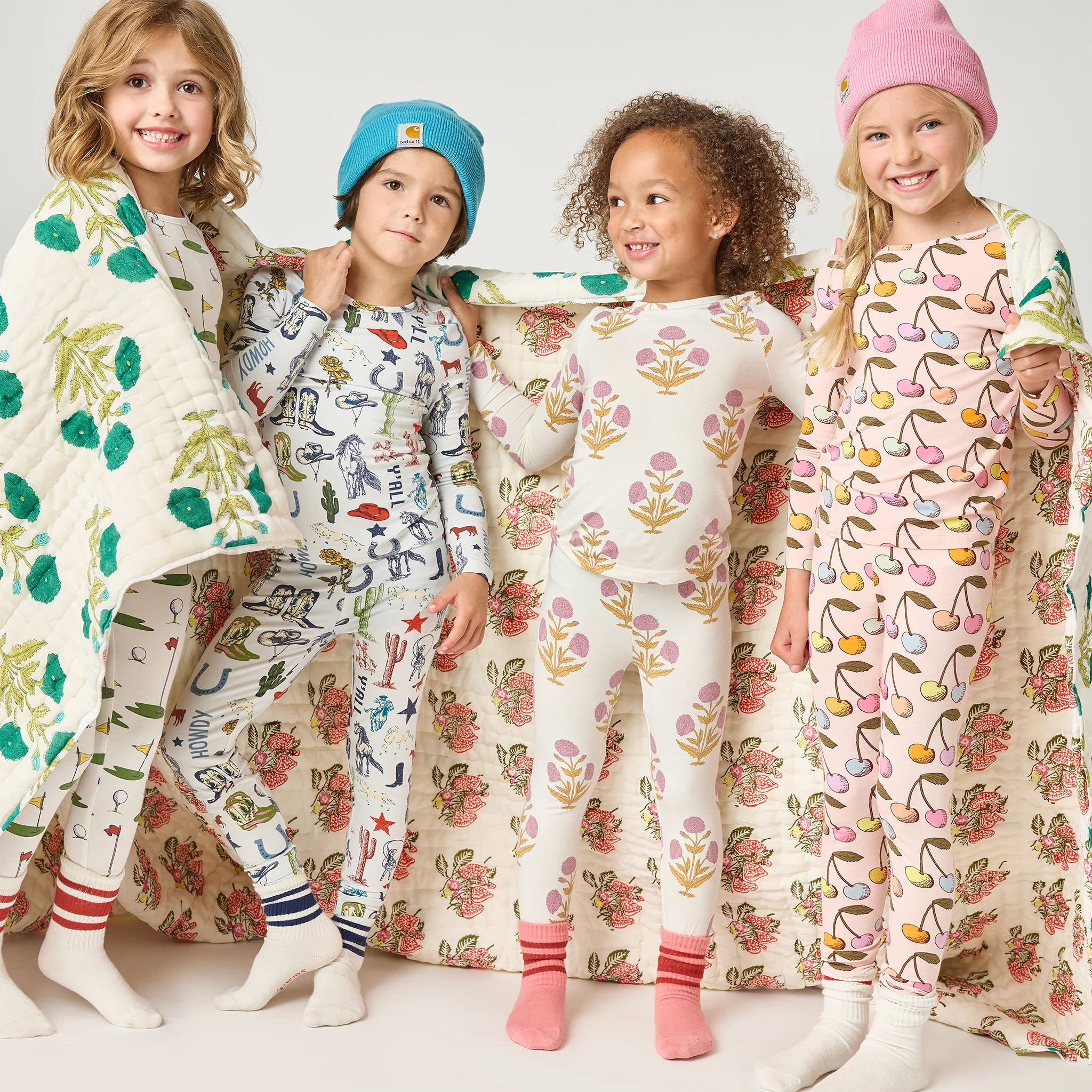 Kids Bamboo PJ Set - Western Dreams - Image 2