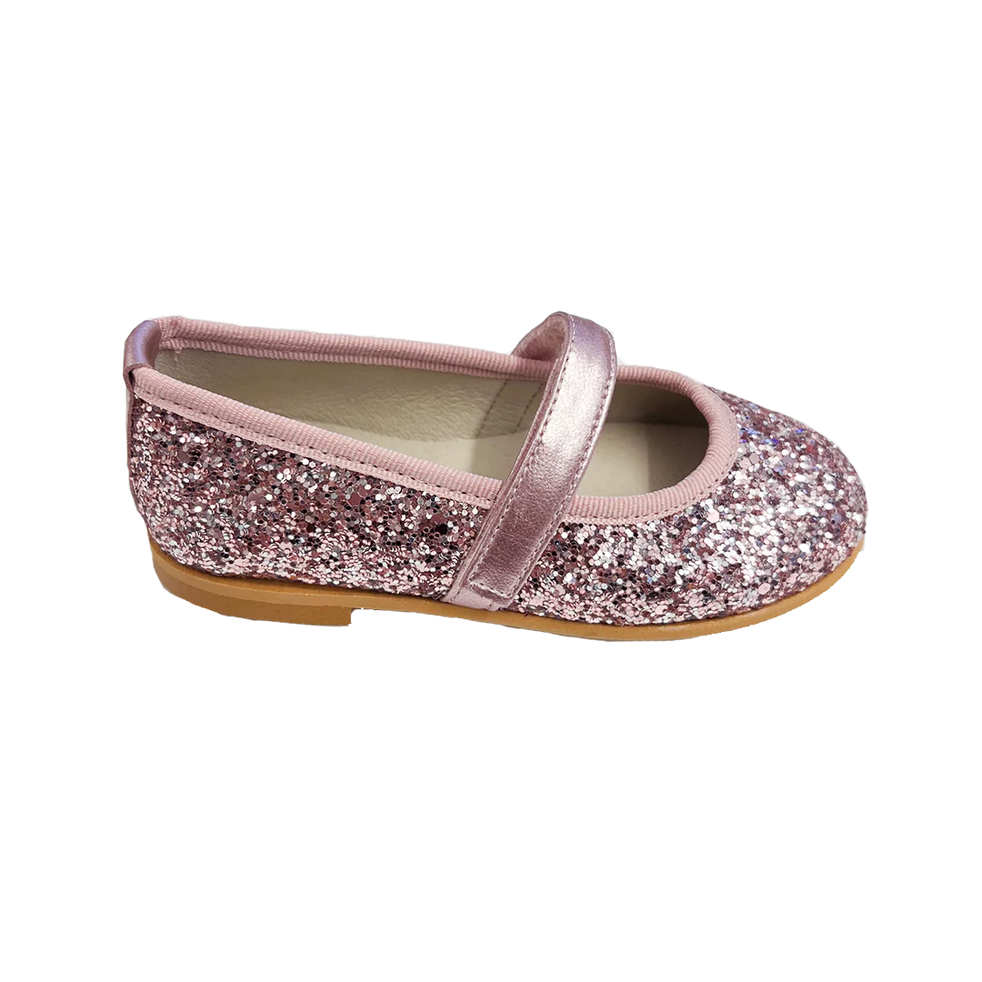 Leather Glitter Mary Jane - Rosada - Image 2