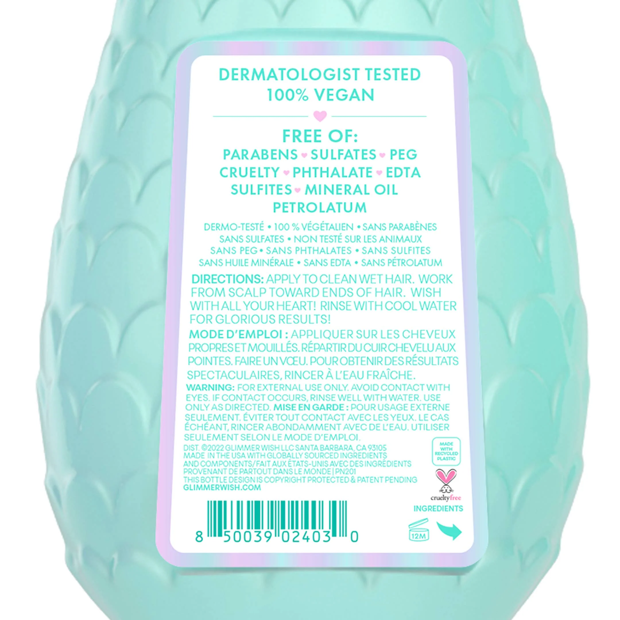 Mermaid Kids Conditioner | Paraben & Sulfate Free - Image 2